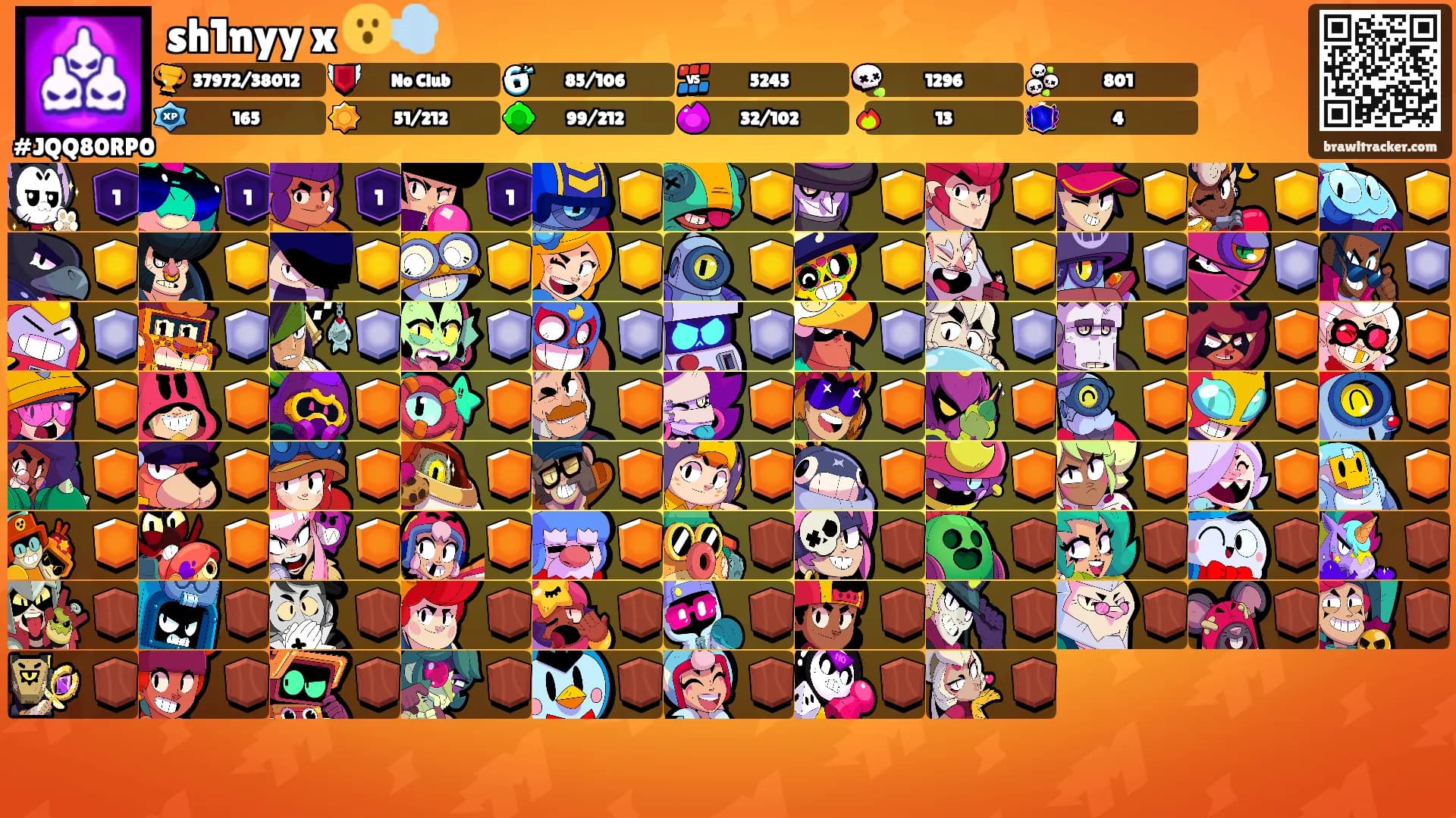 sh1nyy x 😮‍💨's Ranks