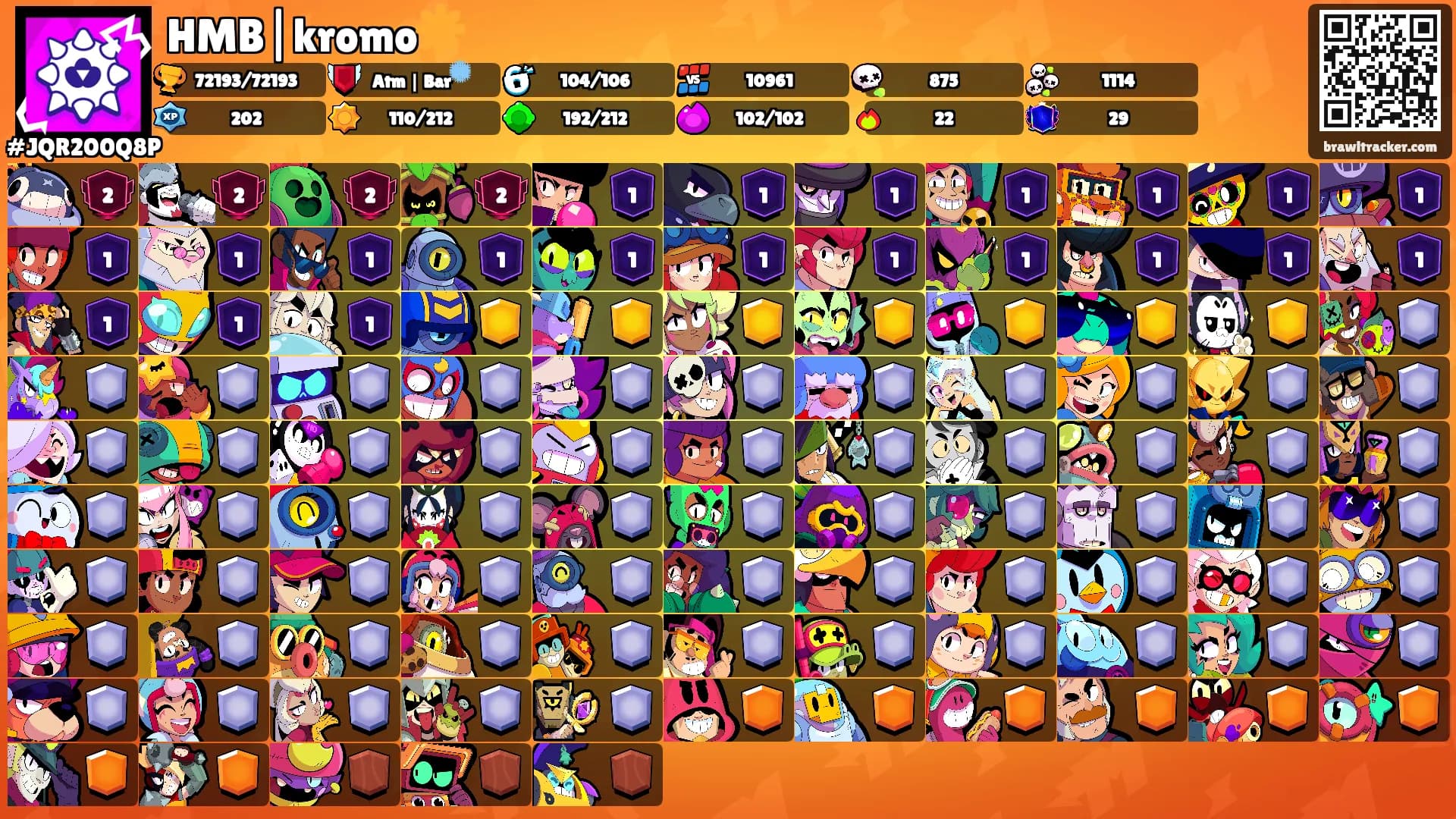 HMB|kromo☀️'s Ranks