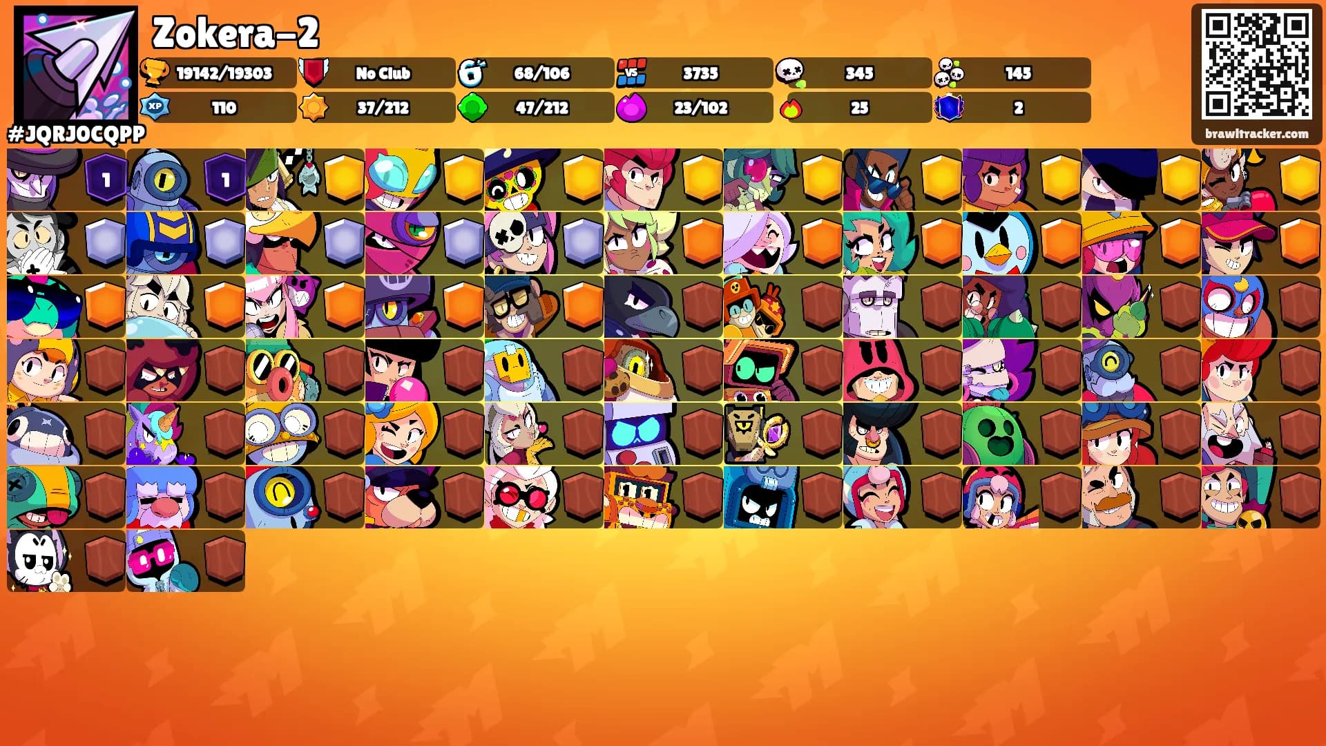 Zokera-2's Ranks