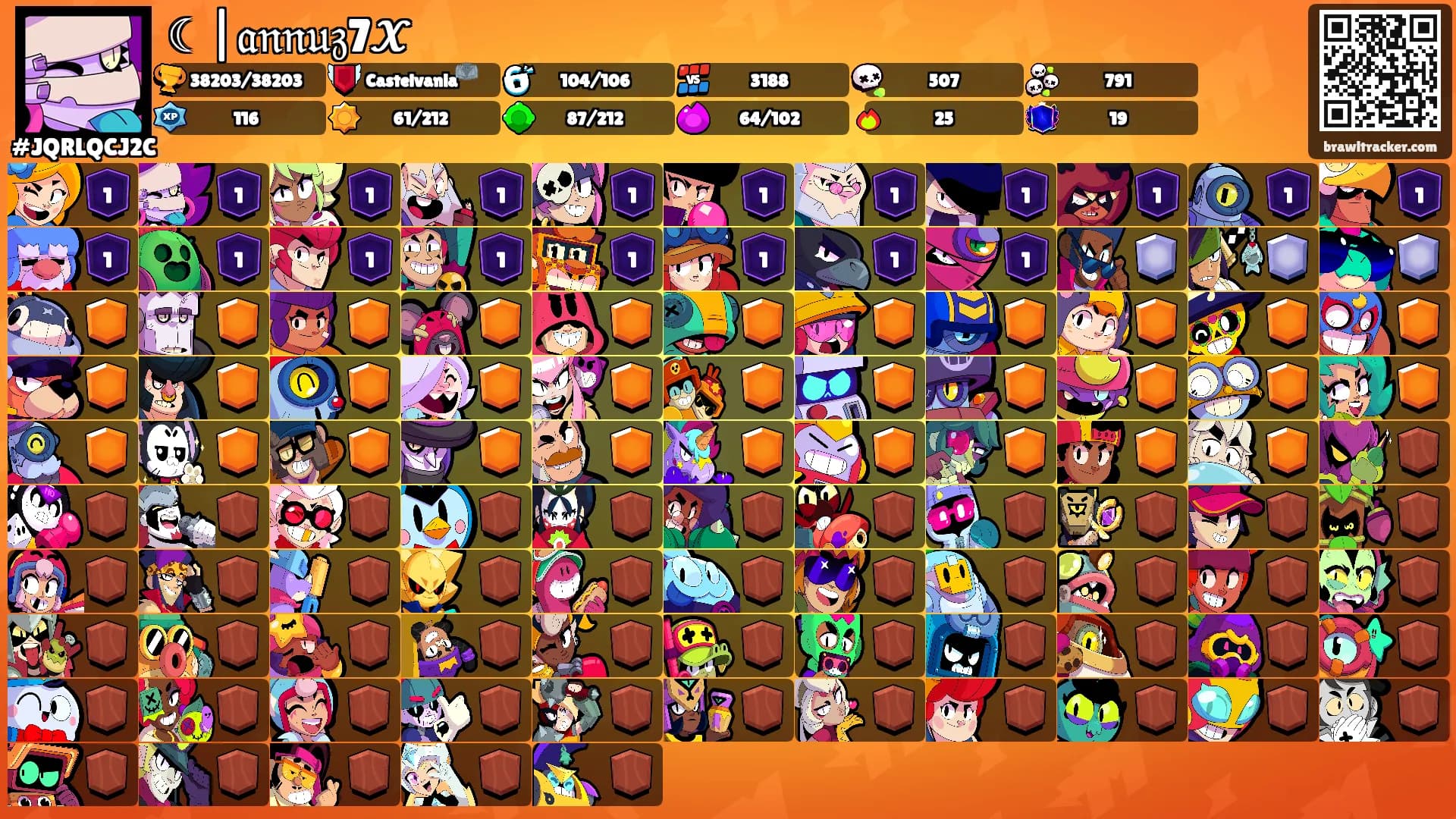 ☾|𝔞𝔫𝔫𝔲𝔷7𝓧's Ranks