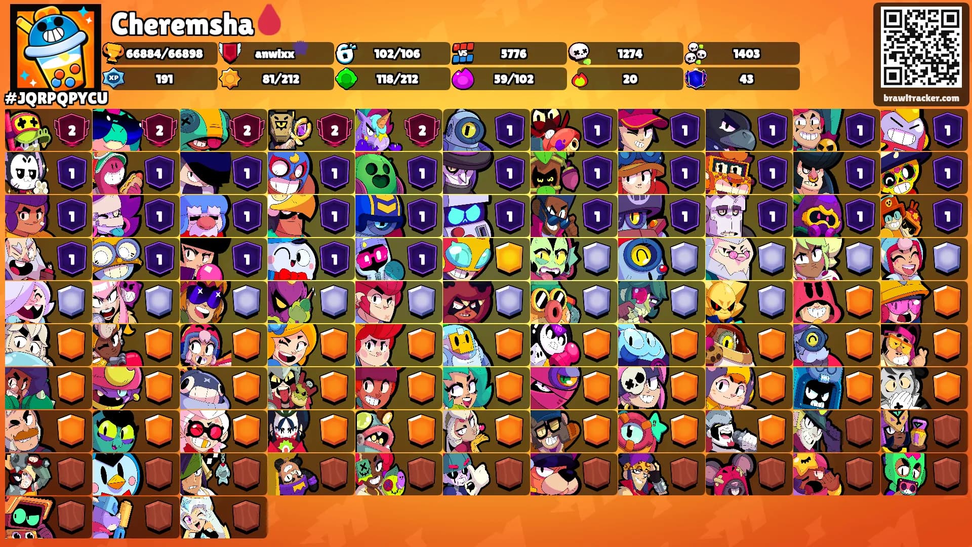 Cheremsha🩸's Ranks