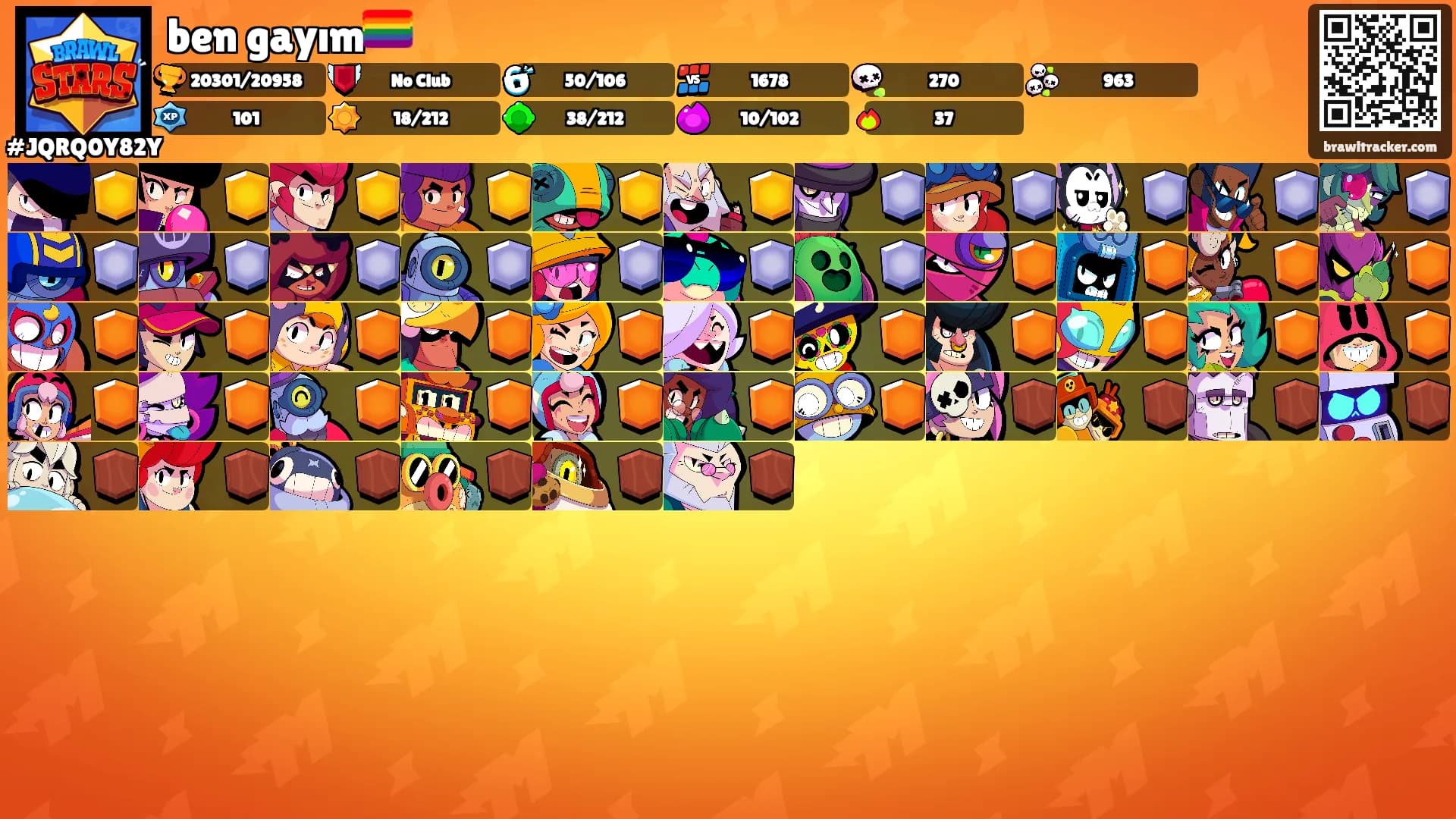 ben gayım🏳️‍🌈's Ranks