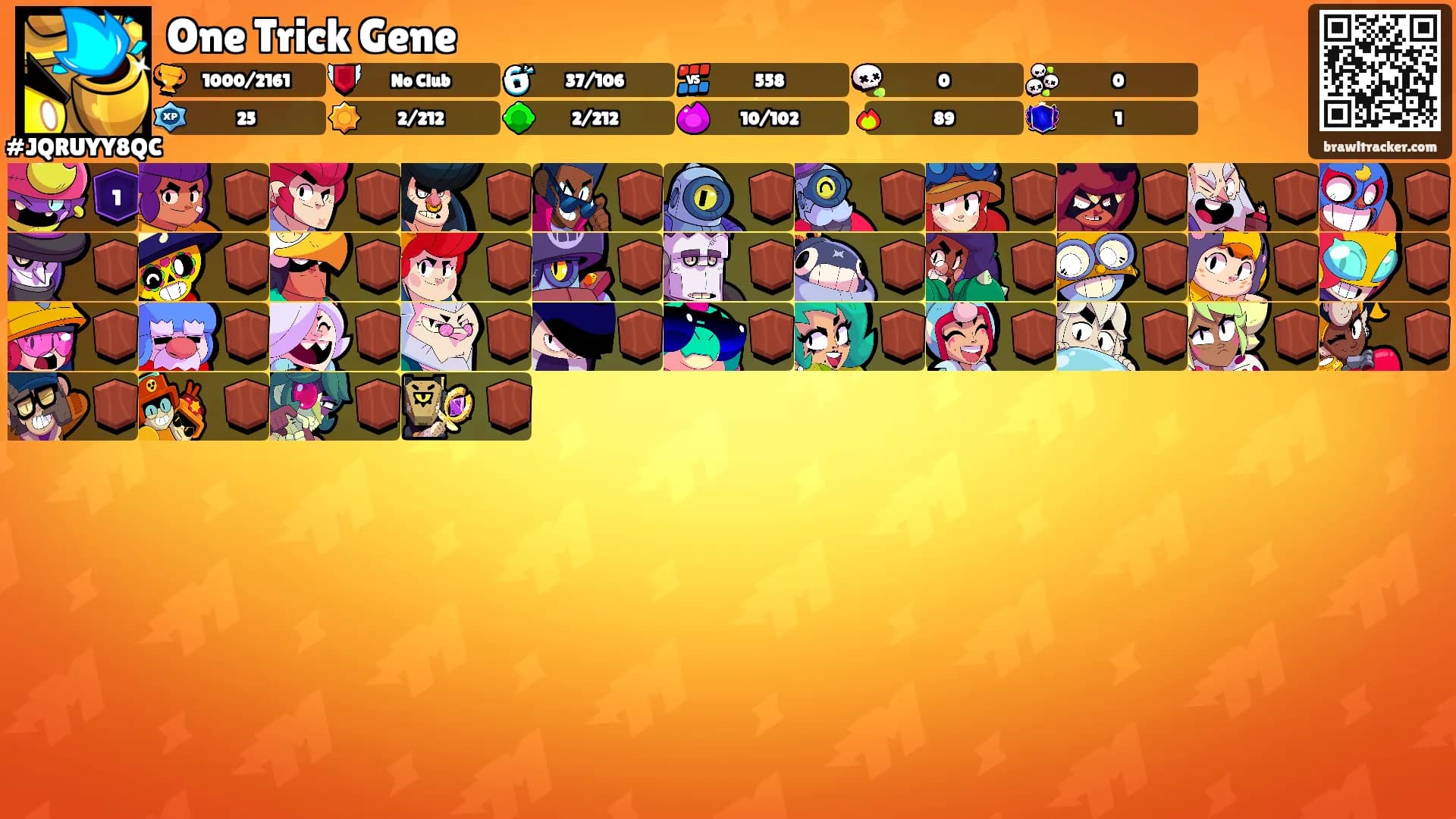 One Trick Gene's Ranks