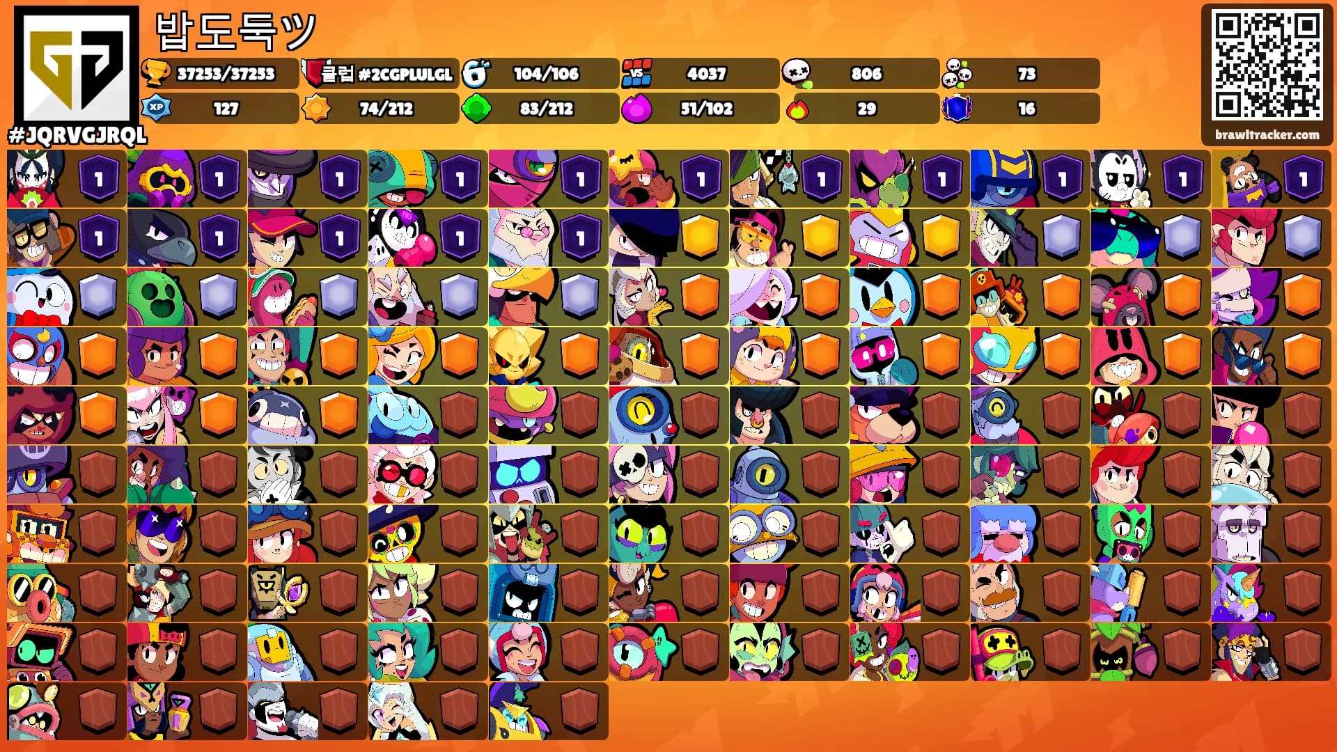 밥도둑ツ's Ranks
