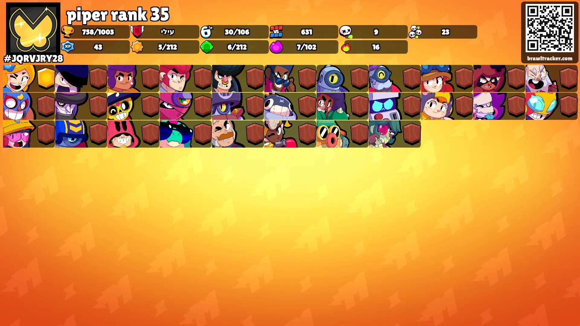 piper rank 35's Ranks