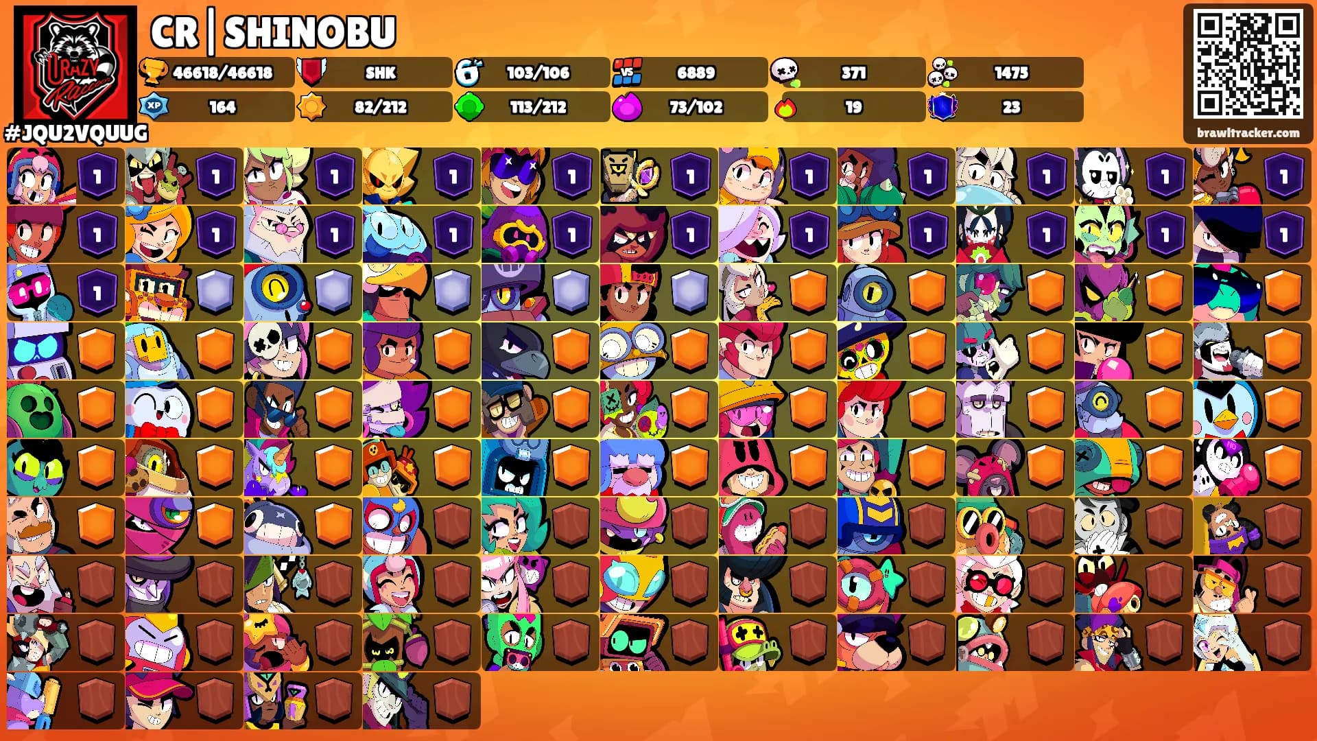 CR|SHINOBU's Ranks