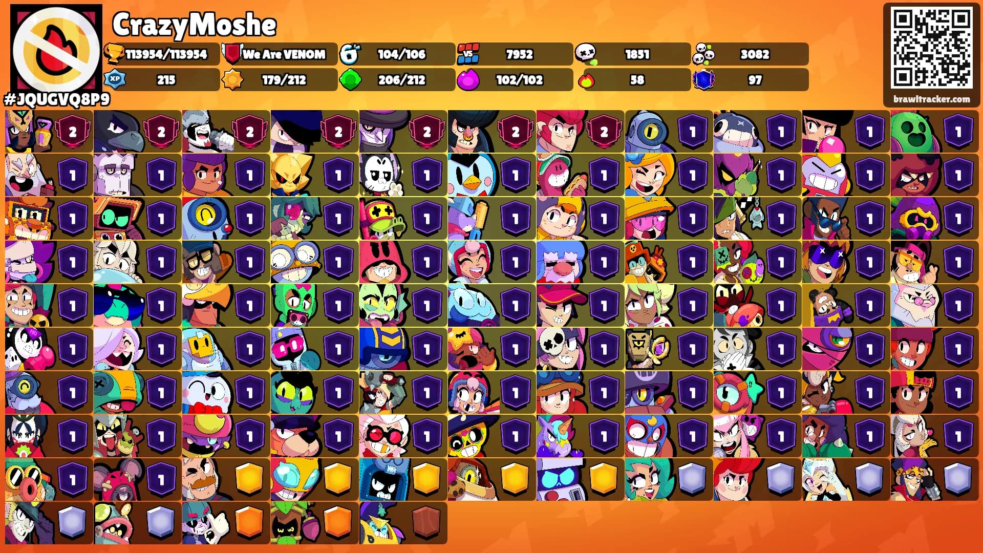 CrazyMoshe's Ranks