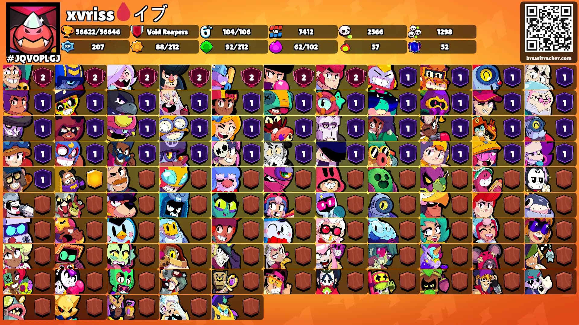 xvriss🩸イブ's Ranks