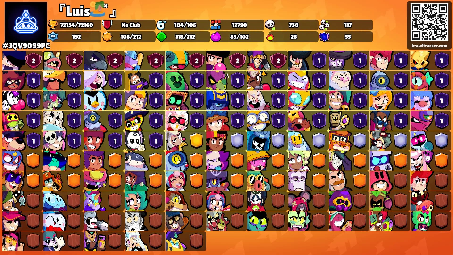 『Luis🏝️ ̽』's Ranks