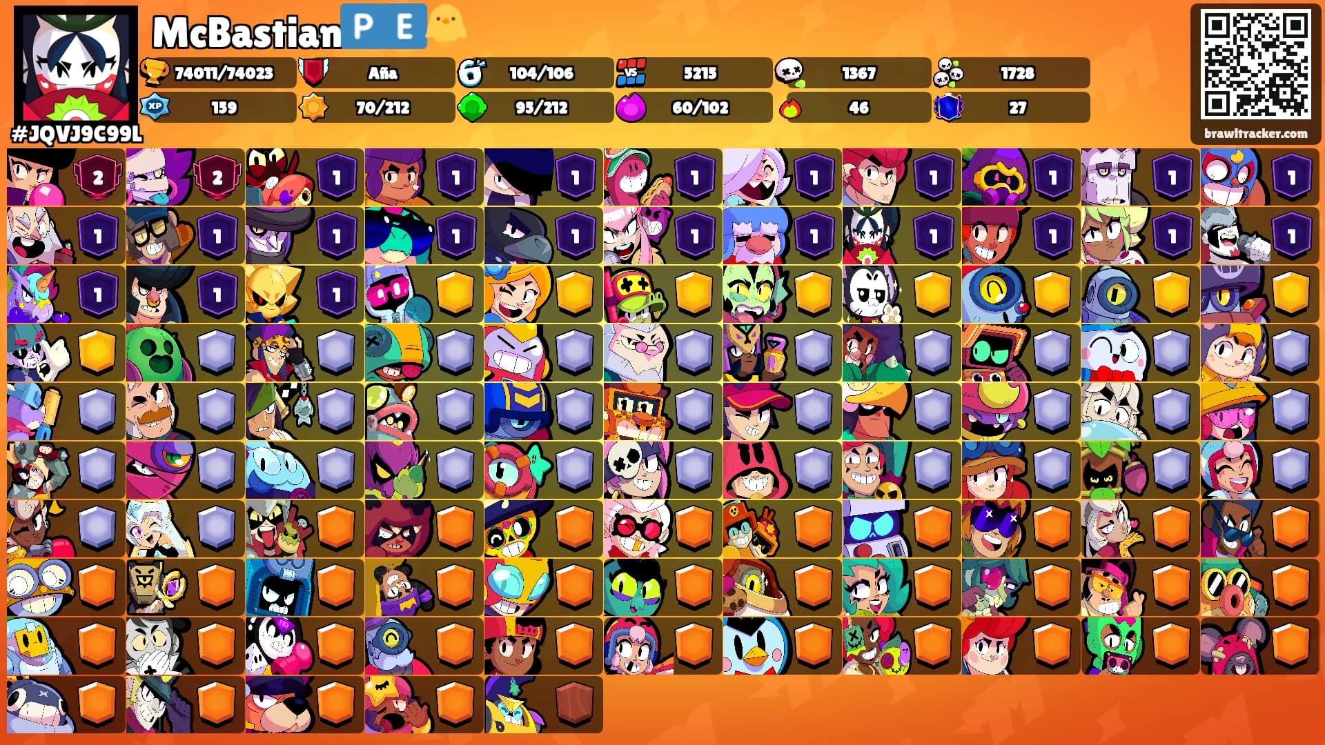 McBastian🇵🇪🐥's Ranks