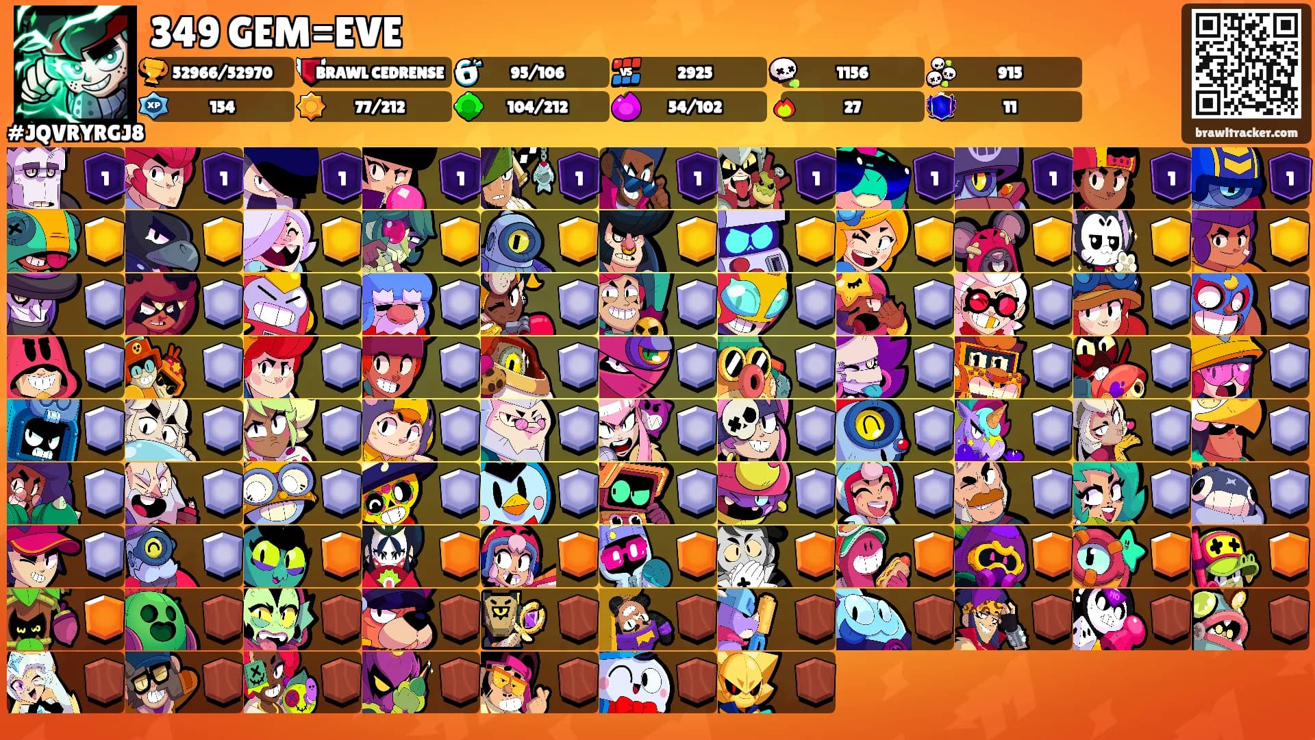 349 GEM=EVE's Ranks