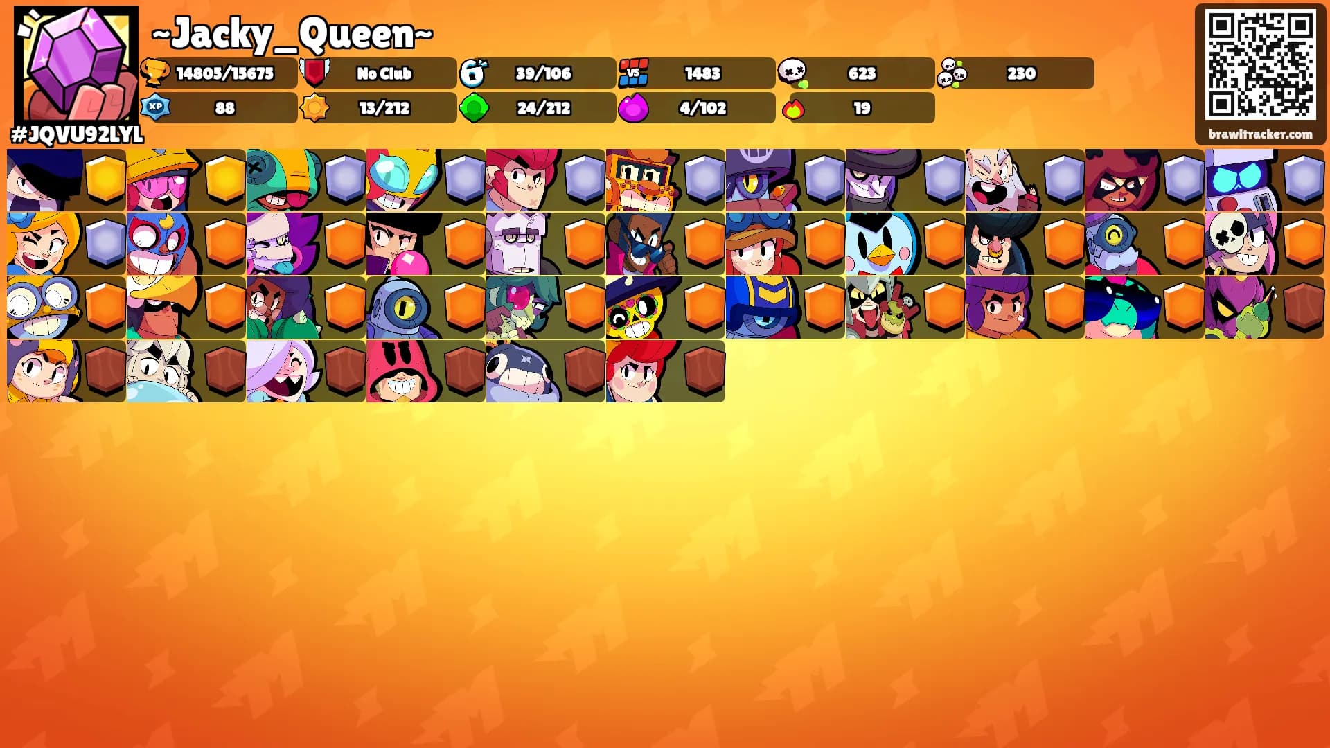 ~Jacky_Queen~'s Ranks