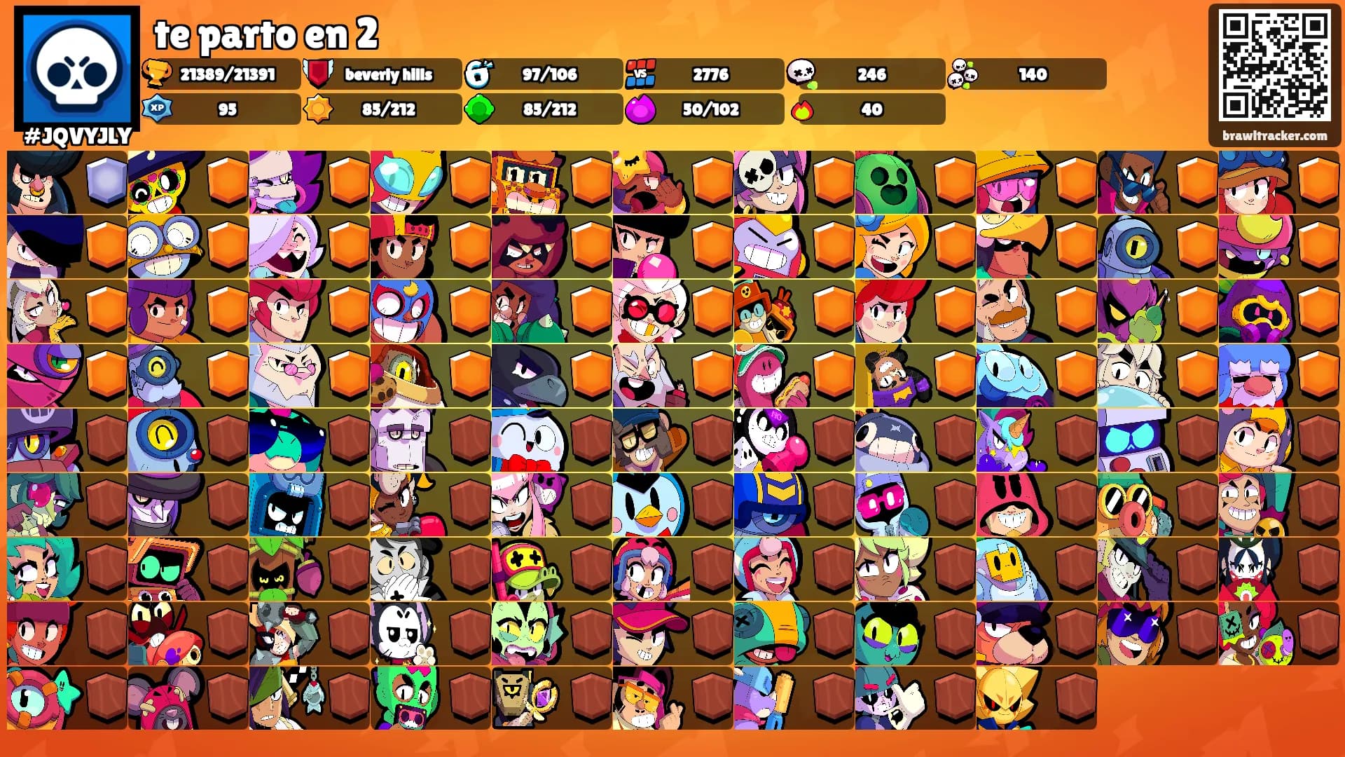 te parto en 2's Ranks