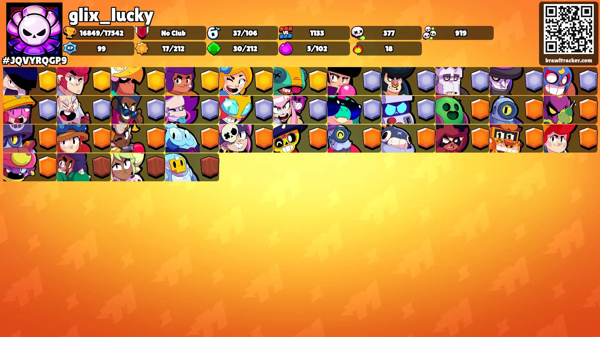 glix_lucky's Ranks