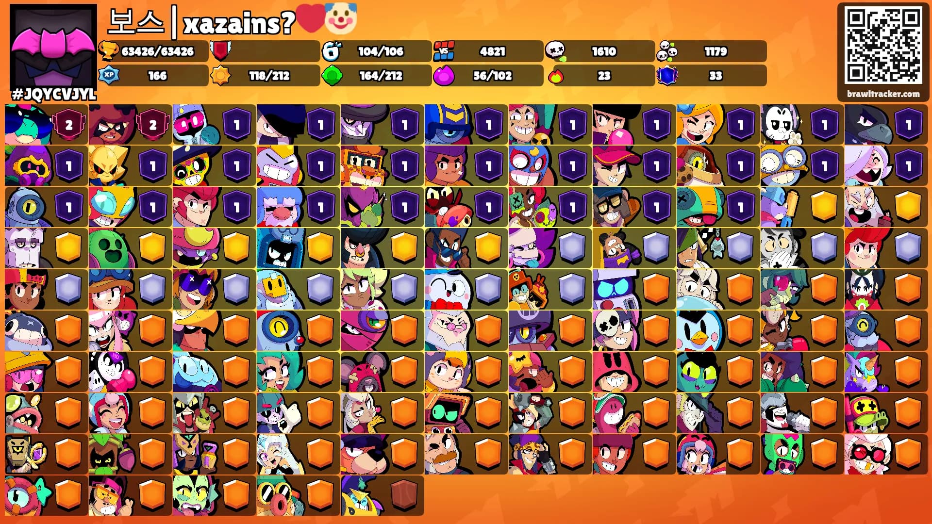 보스|xazains?❤️🤡's Ranks