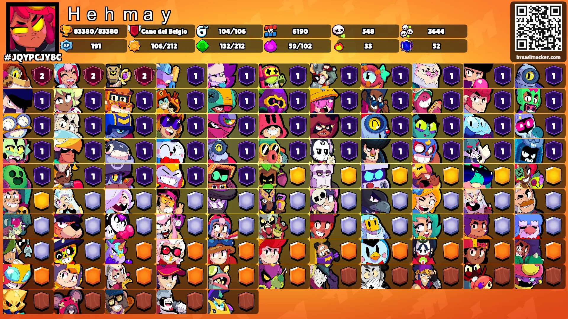 Ｈｅｈ ｍａｙ's Ranks