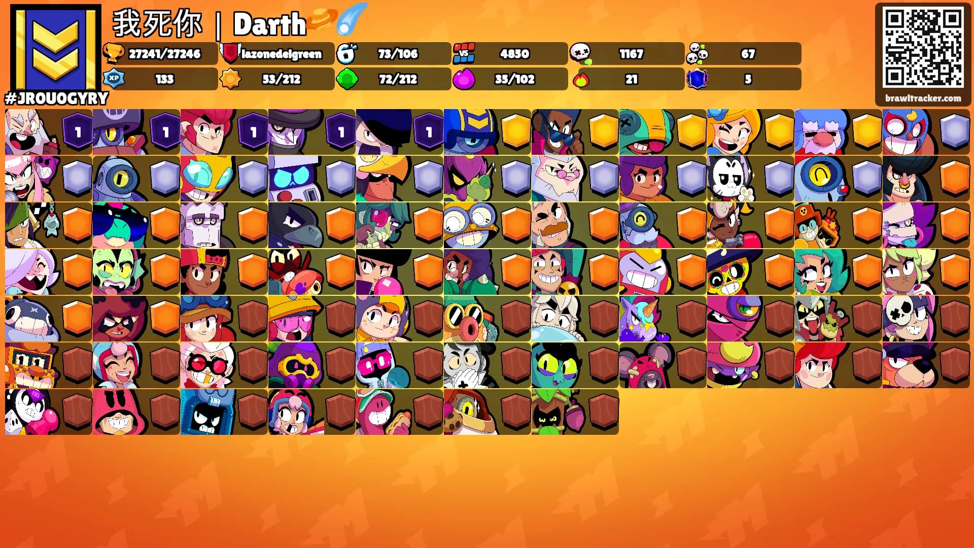 我死你｜Darth🪐☄️'s Ranks