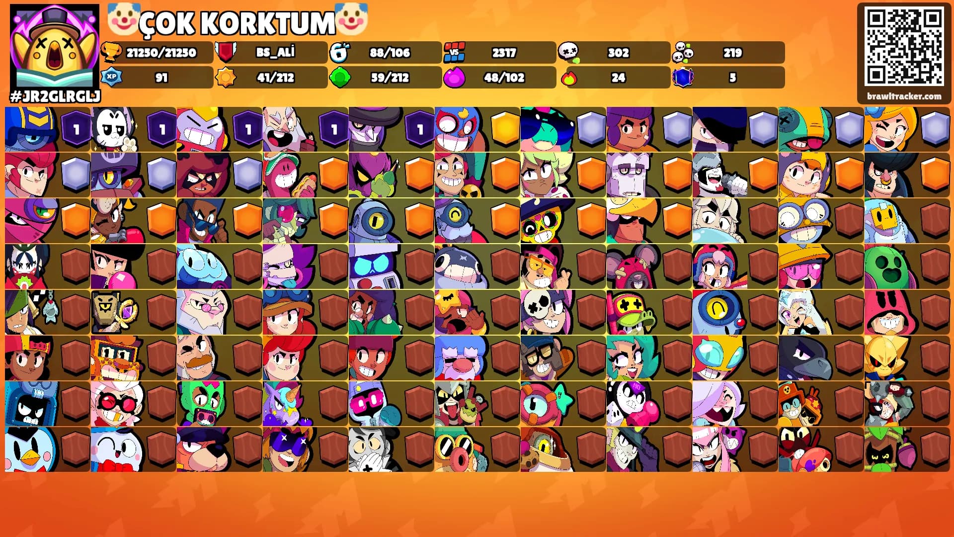 🤡ÇOK KORKTUM🤡's Ranks