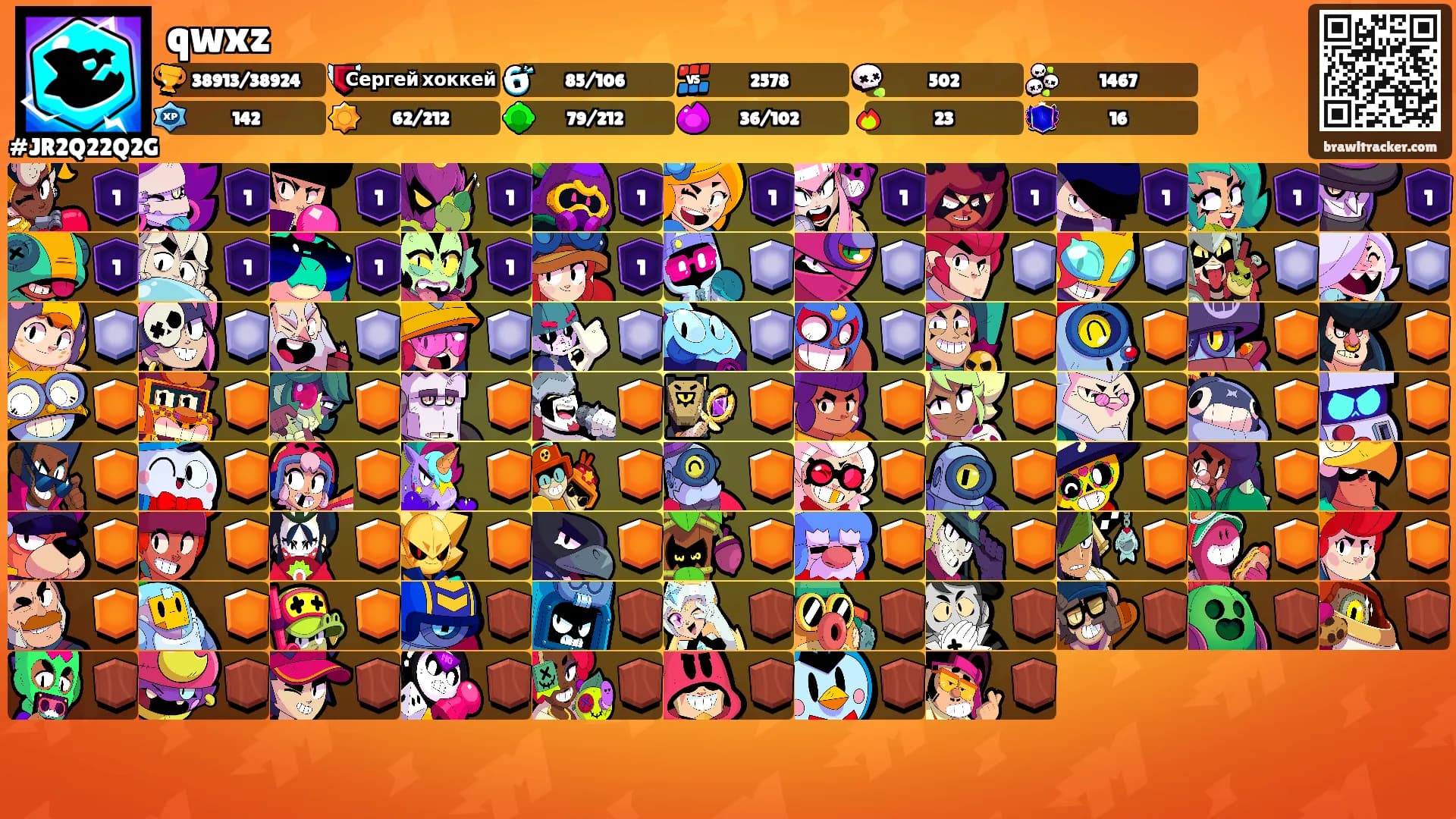 qwxz's Ranks