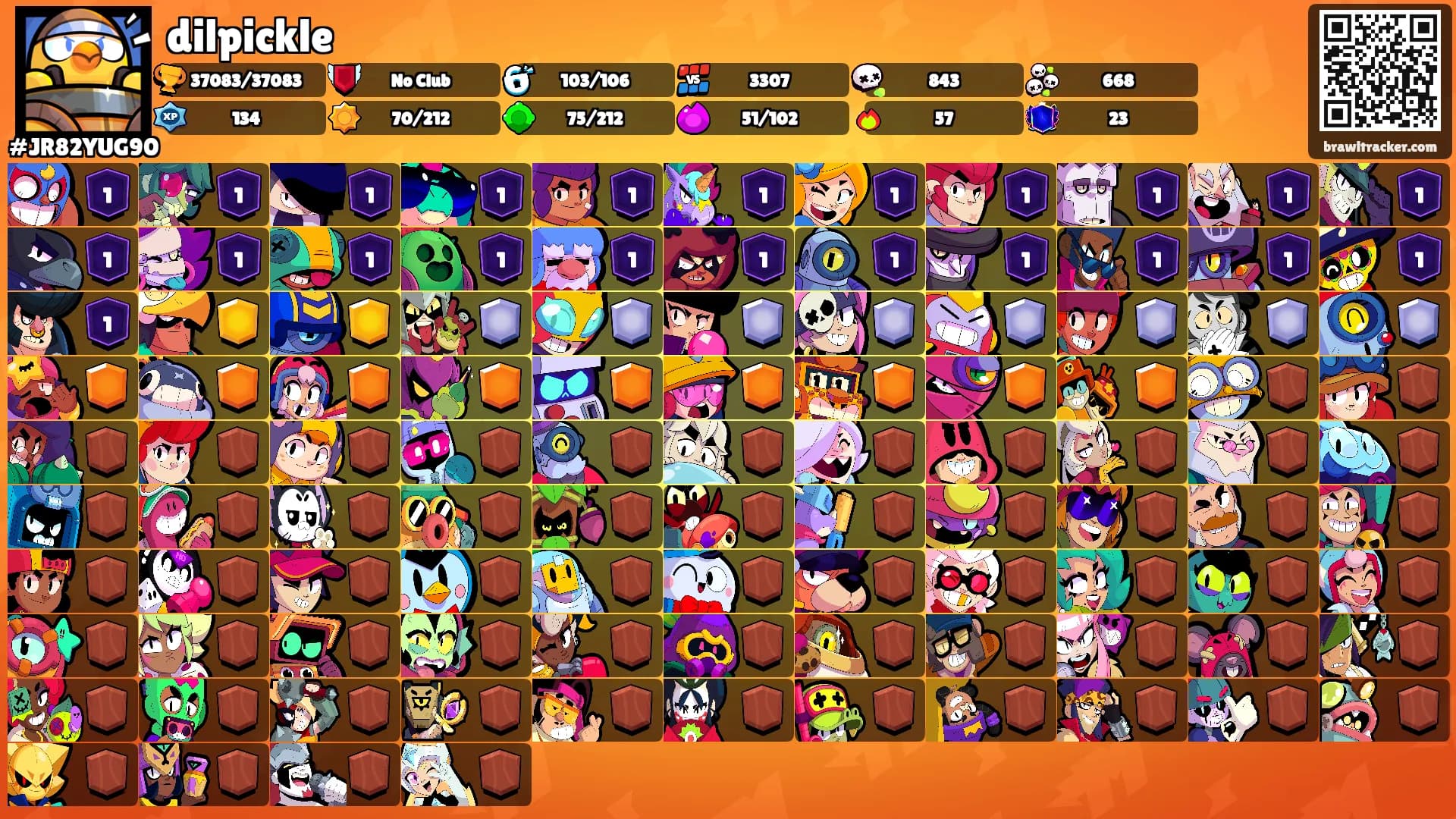 dilpickle's Ranks