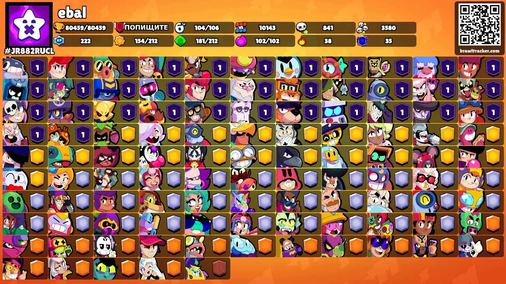 ebal's Ranks