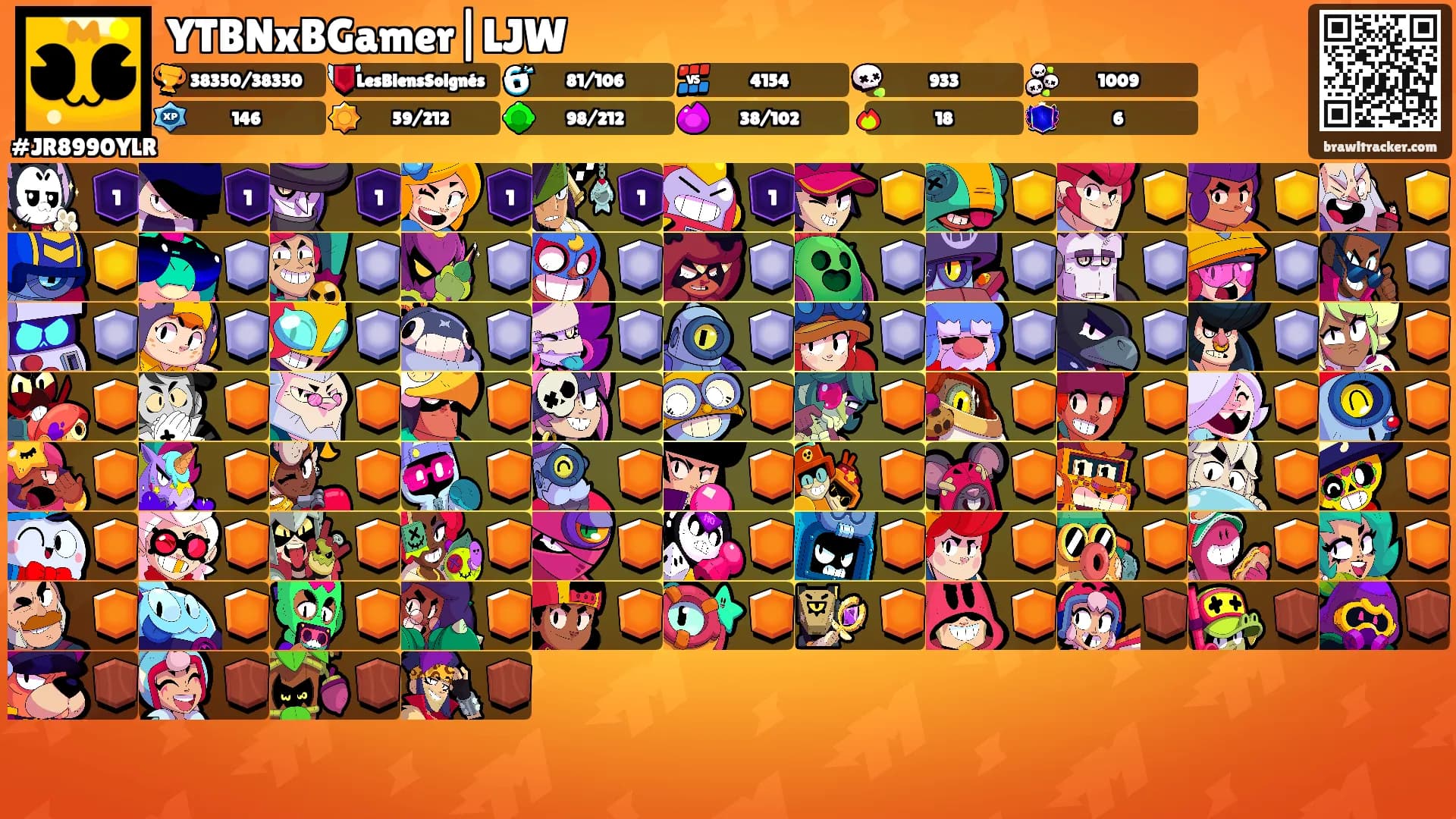YTBNxBGamer|LJW's Ranks