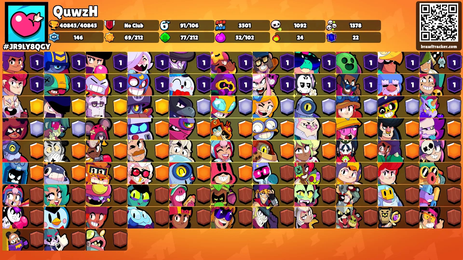 QuwzH's Ranks