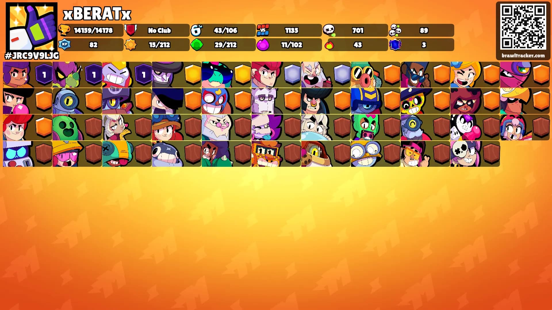 xBERATx's Ranks
