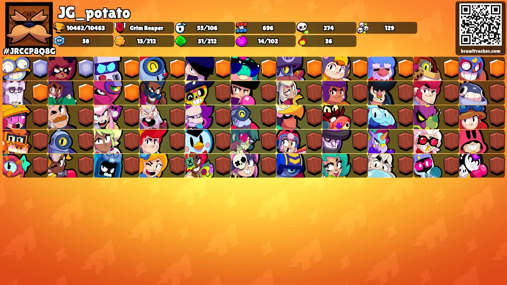 JG_potato's Ranks