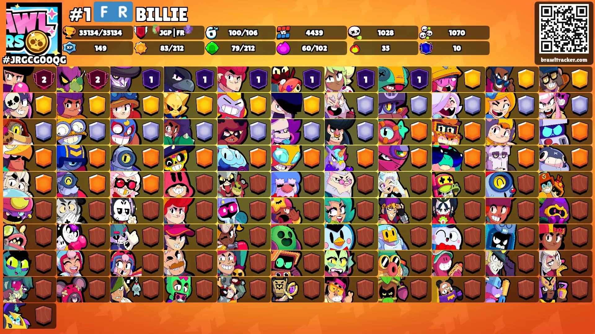 #1 🇫🇷 BILLIE's Ranks