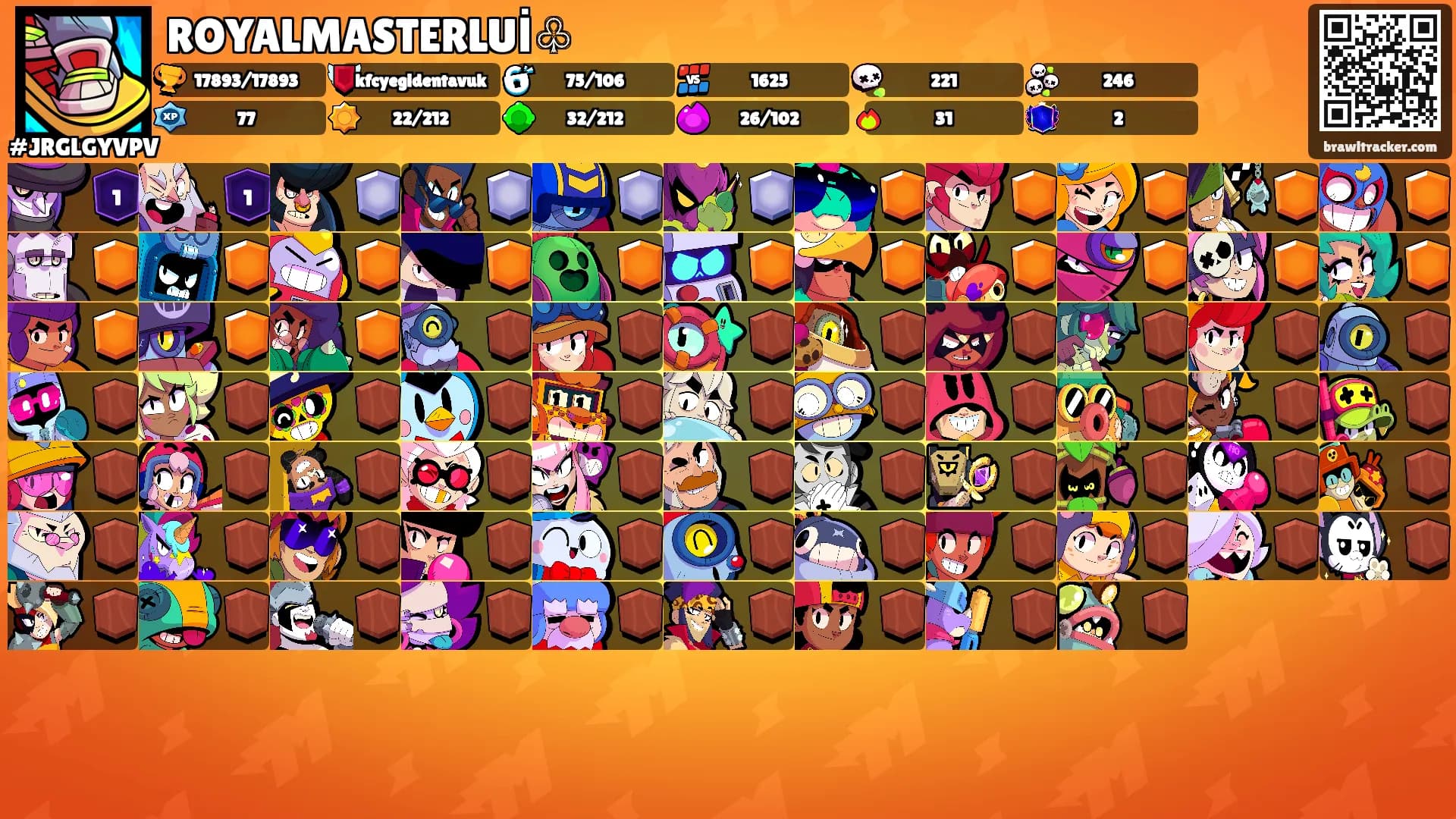 ROYALMASTERLUİ♧'s Ranks