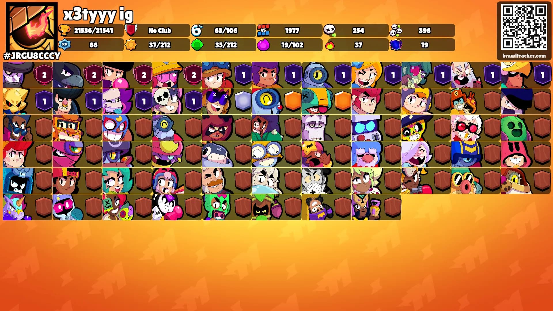 x3tyyy ig's Ranks