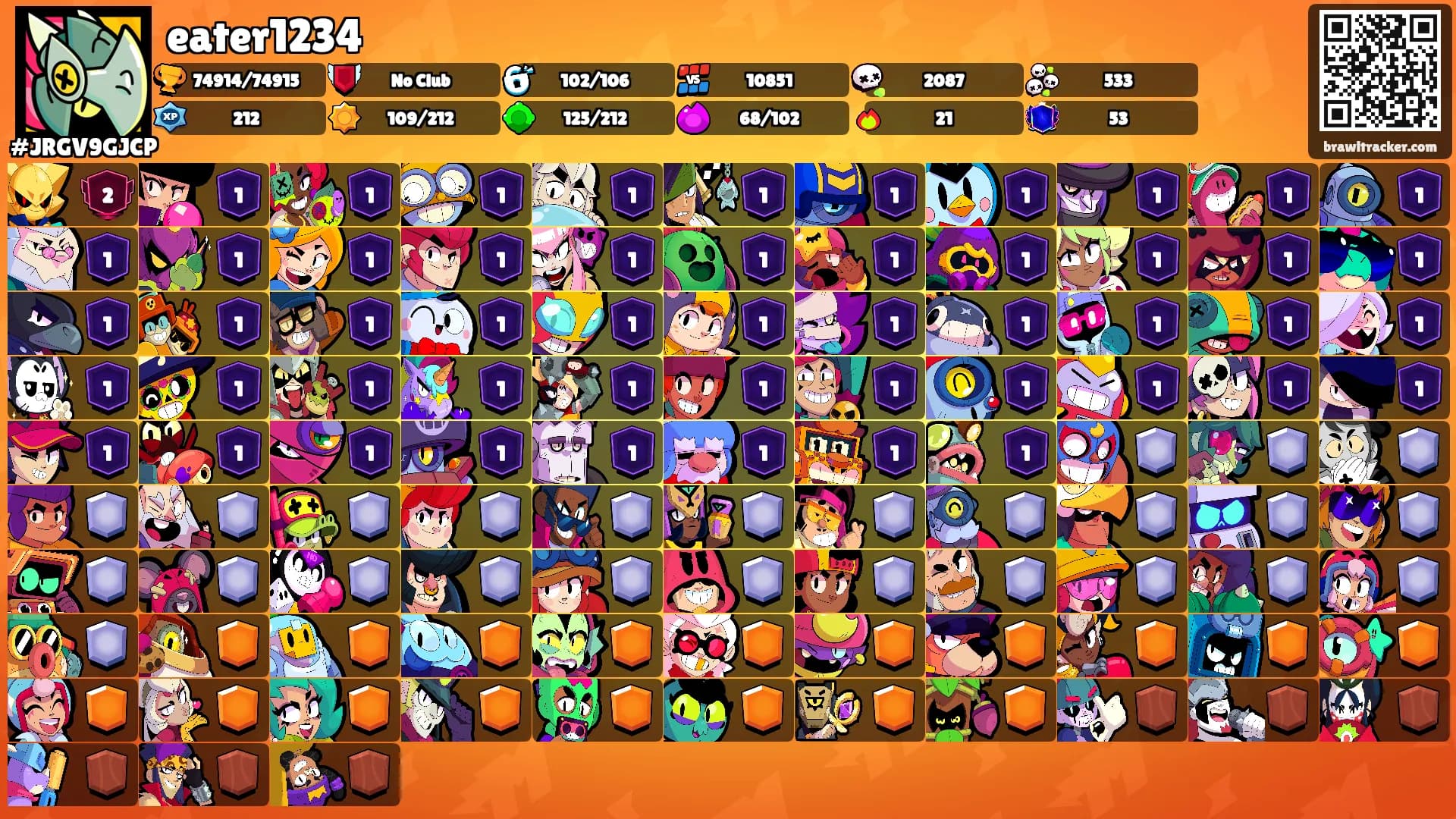 eater1234's Ranks