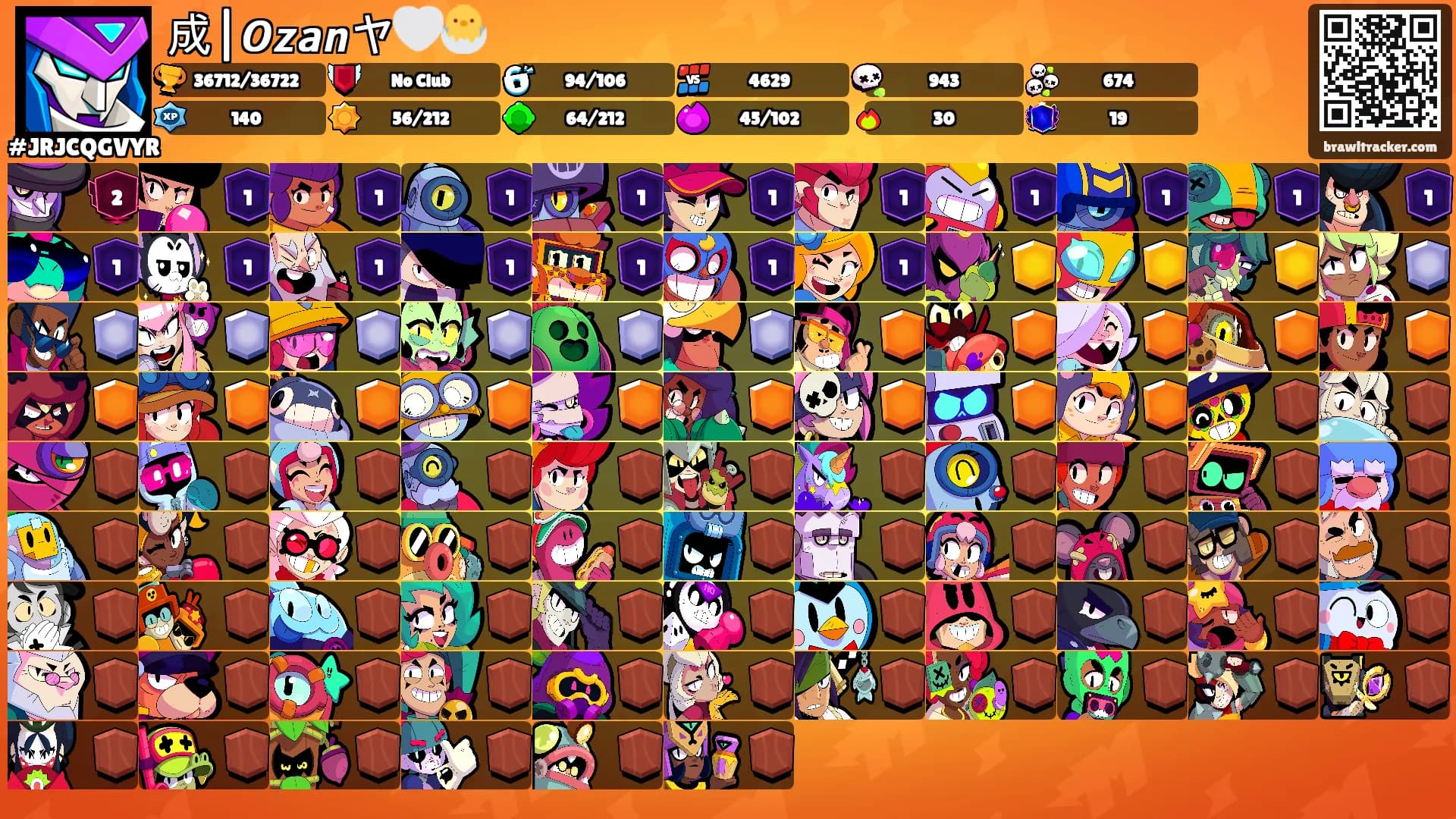 成|𝙊𝙯𝙖𝙣ヤ🤍🐣's Ranks