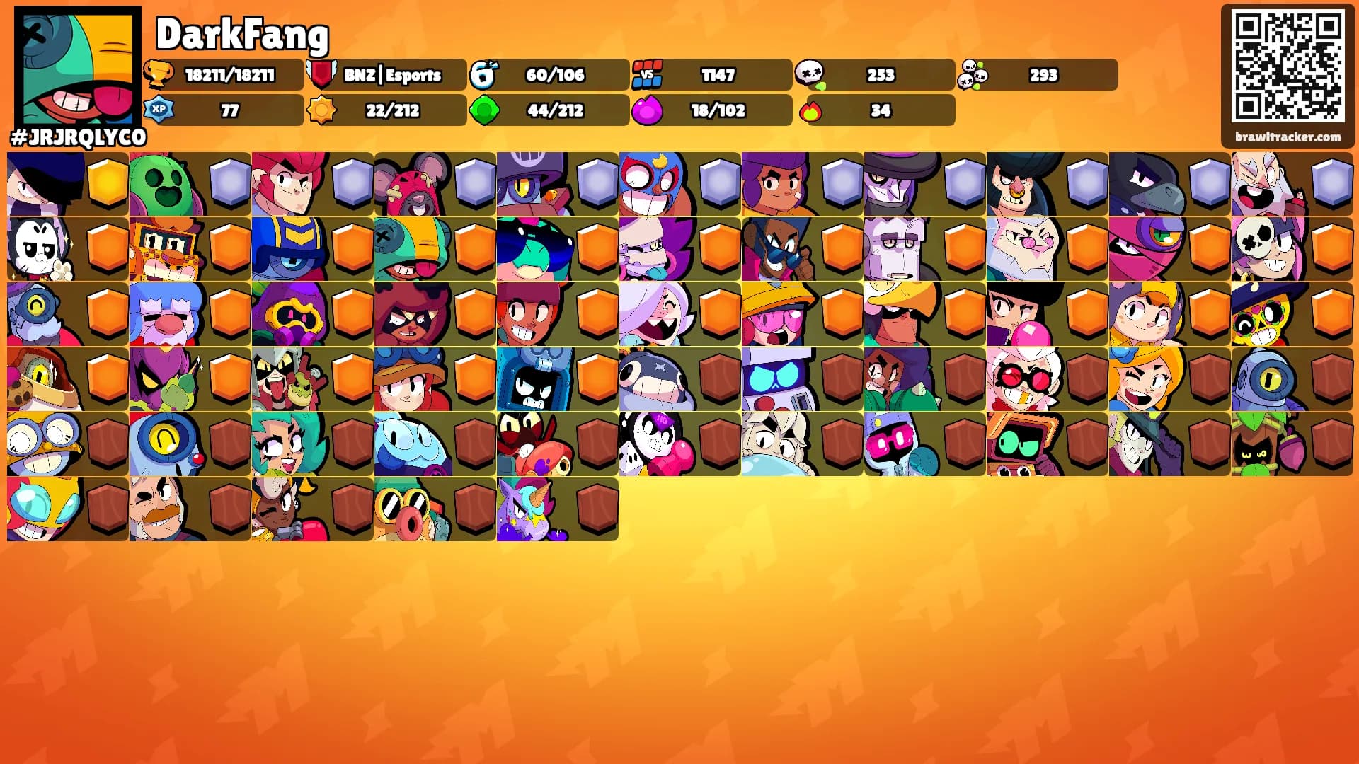 DarkFang's Ranks