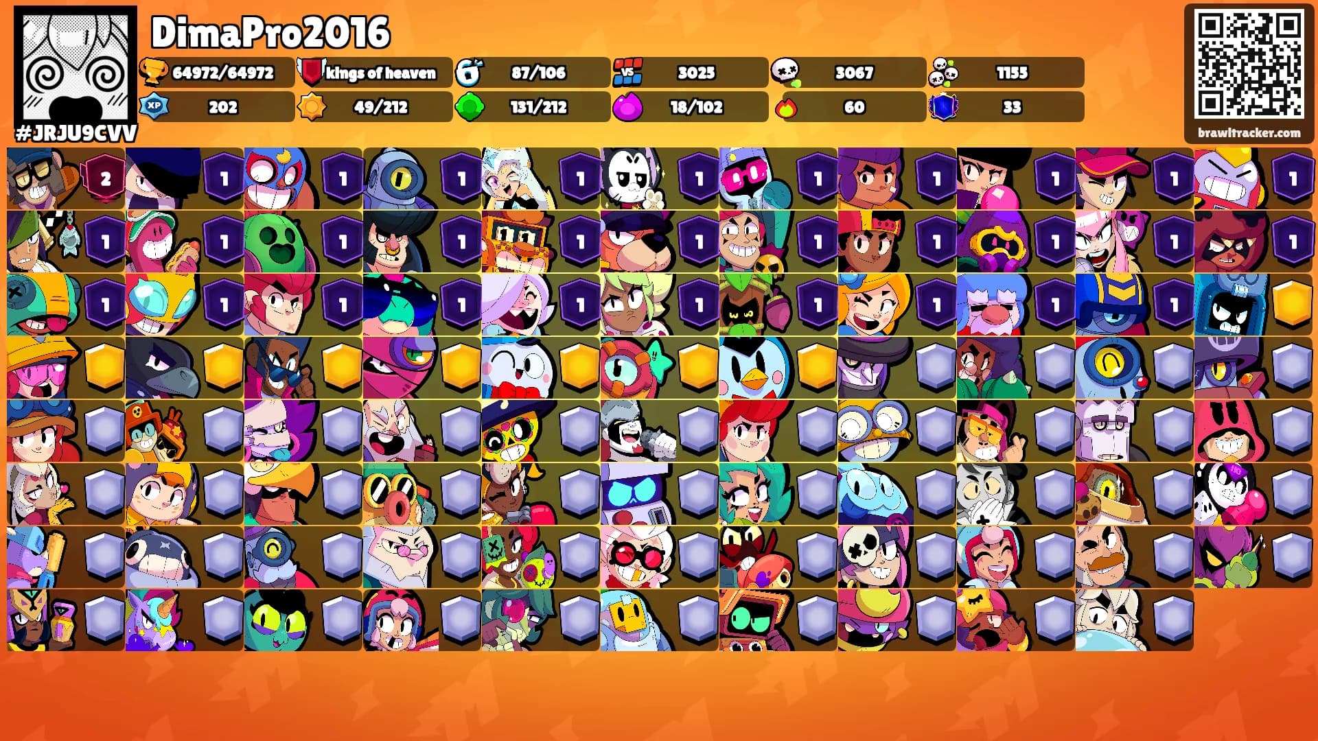 DimaPro2016's Ranks