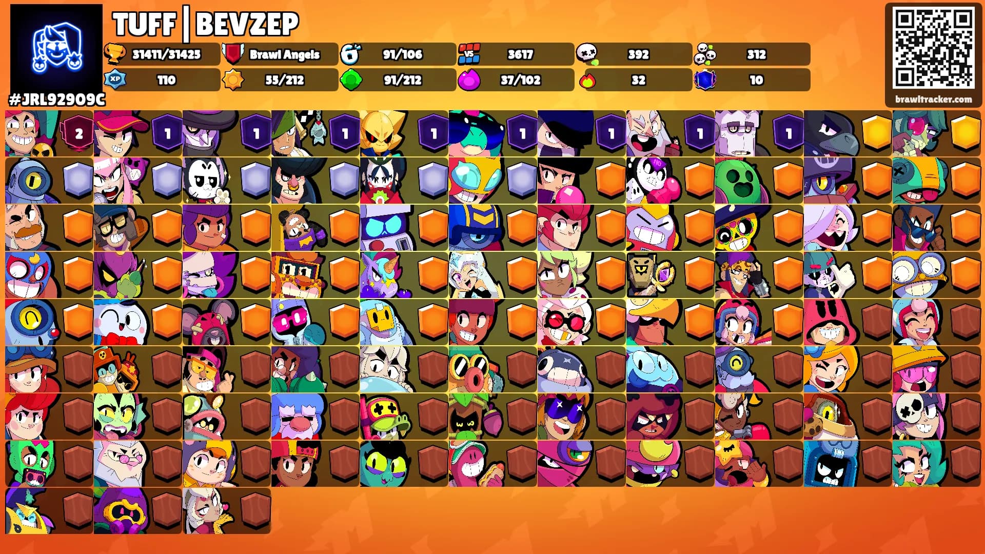 TUFF┃BEVZEP's Ranks