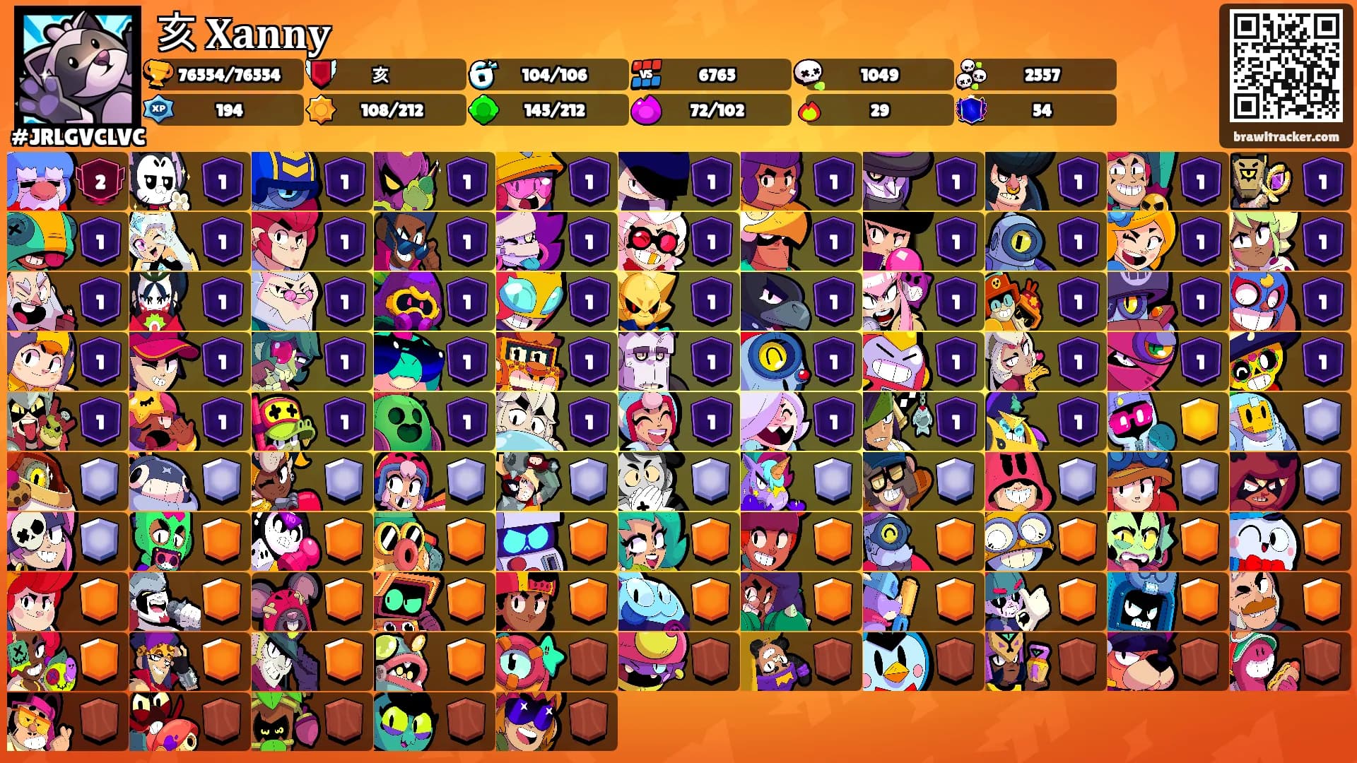亥 𝐗𝐚𝐧𝐧𝐲's Ranks