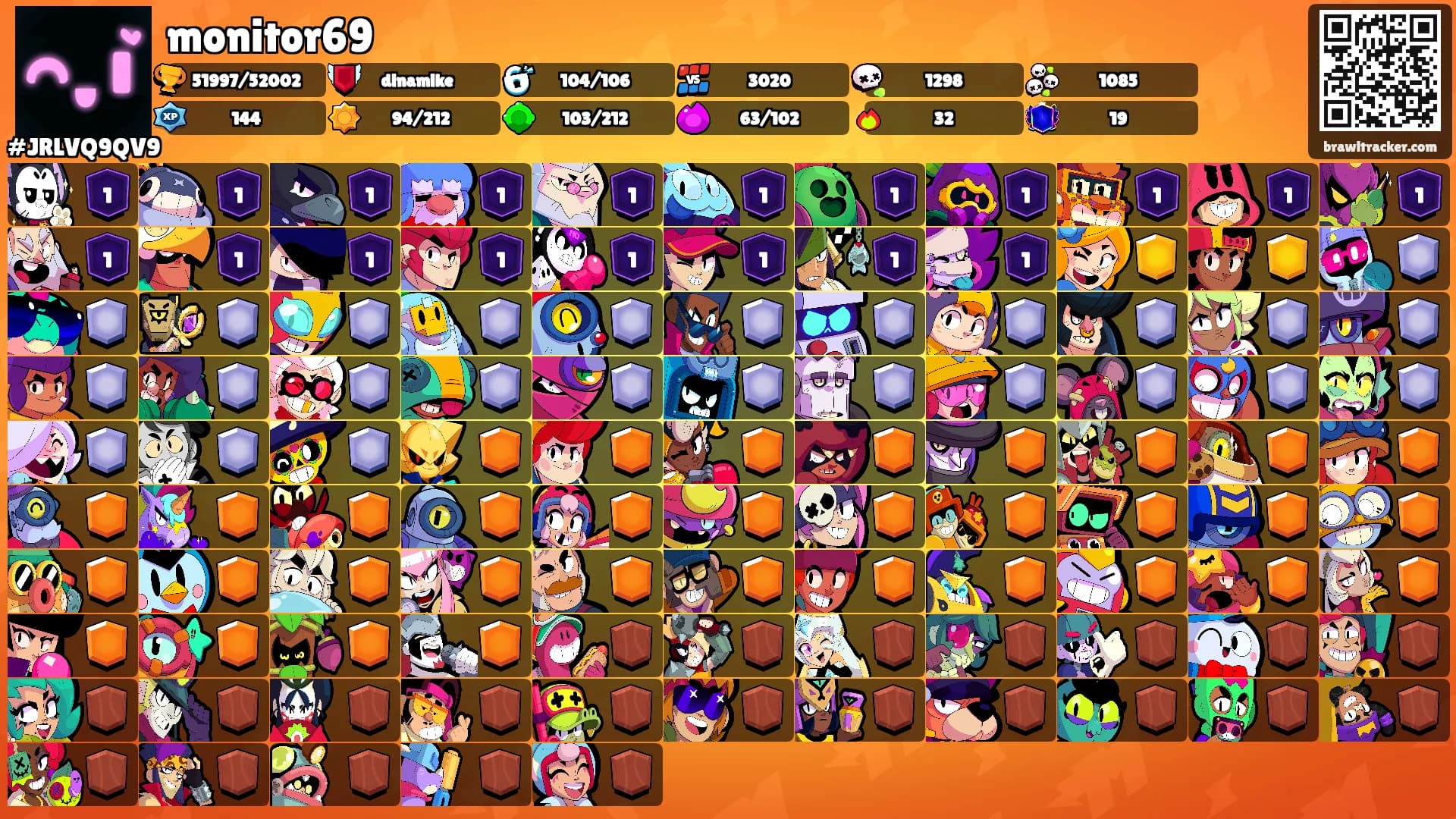 monitor69's Ranks