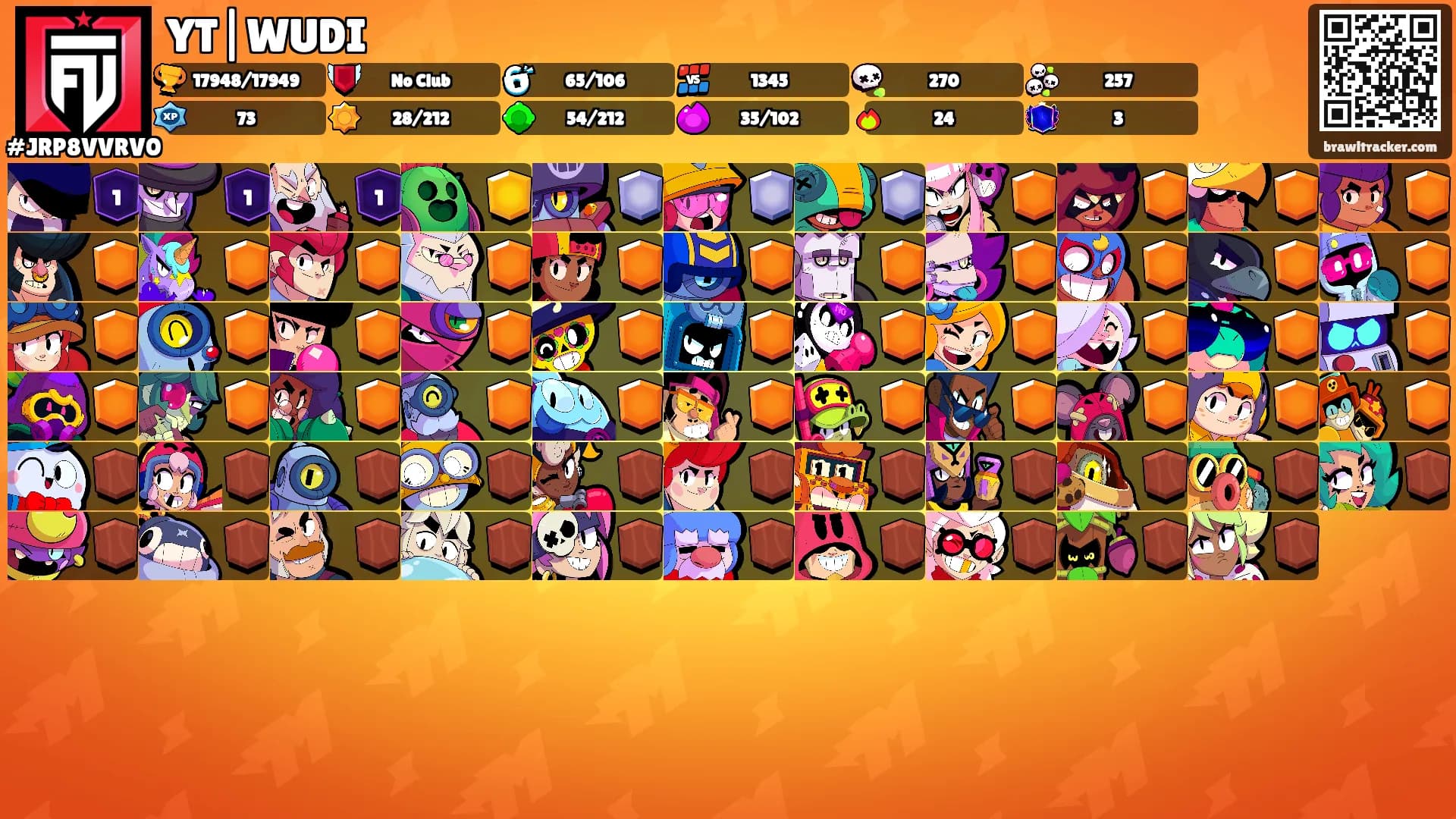 YT|WUDI's Ranks