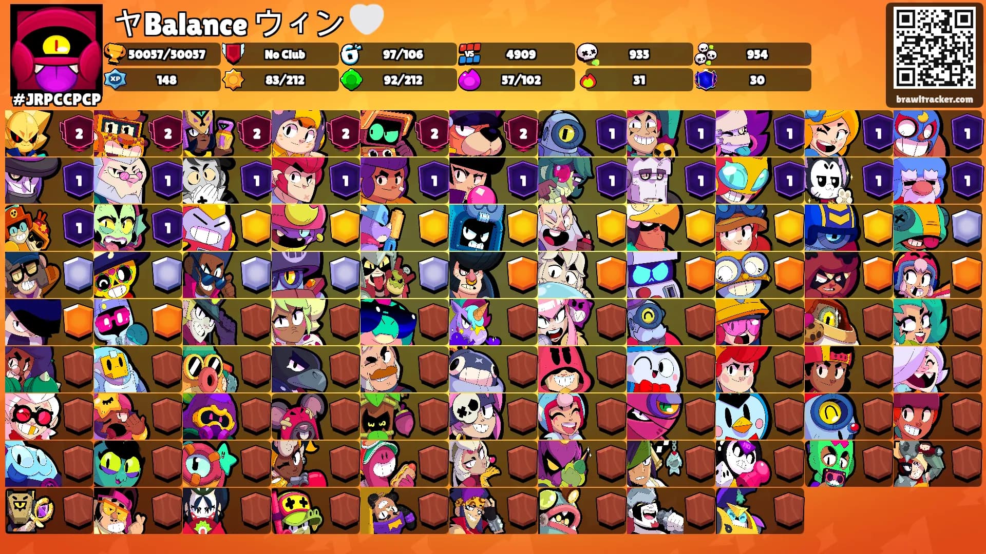 ヤBalance ウィン 🤍's Ranks