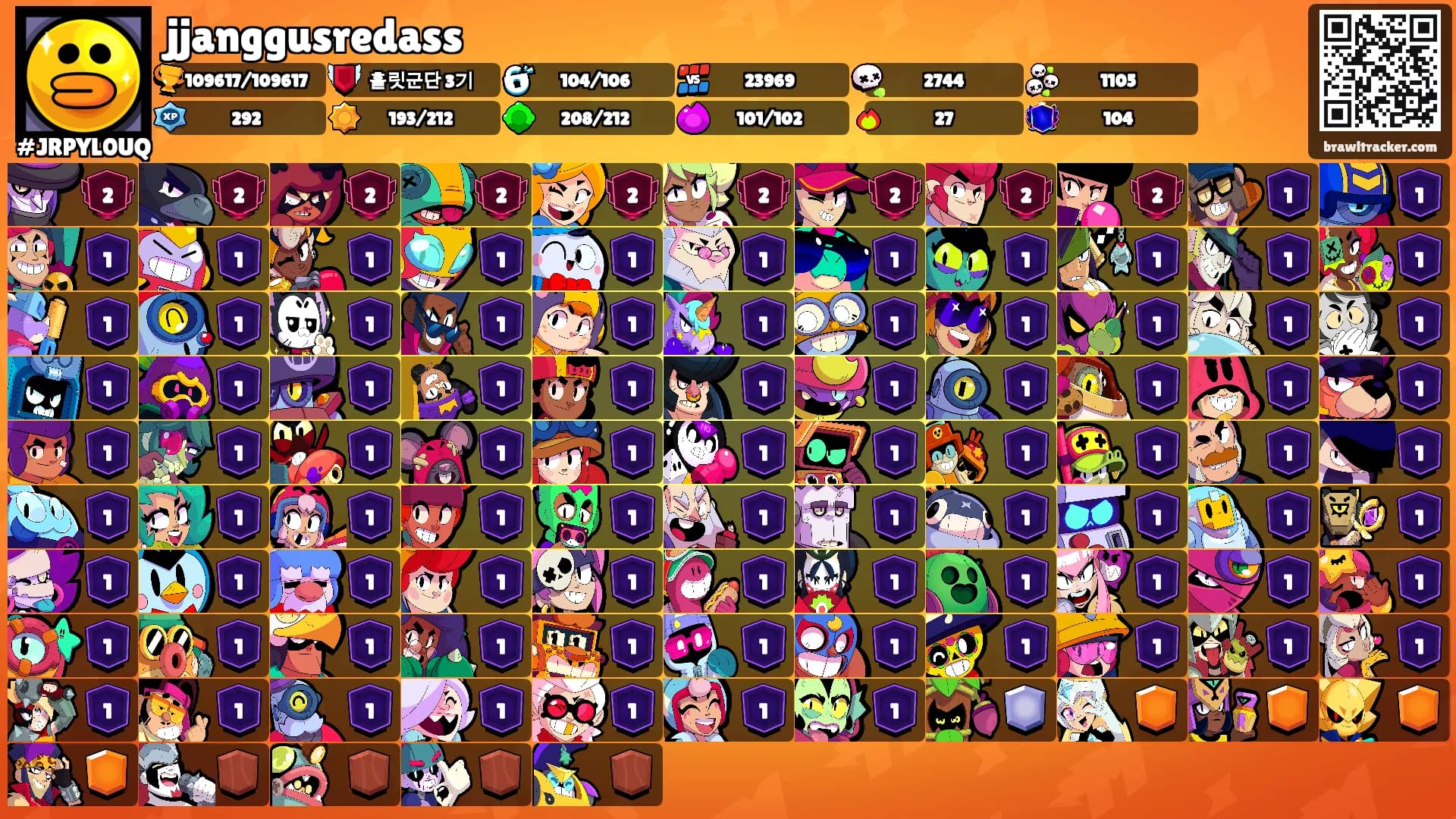 jjanggusredass's Ranks