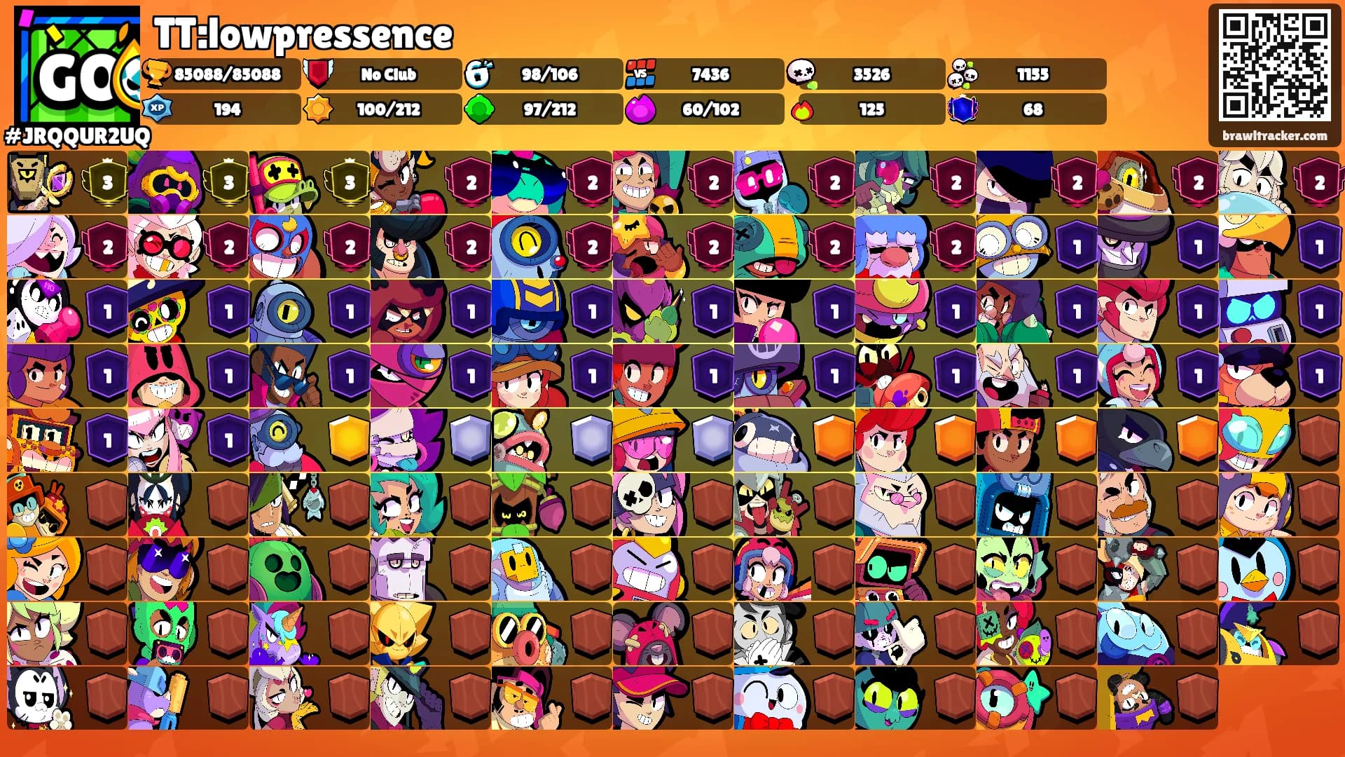 TT:lowpressence's Ranks