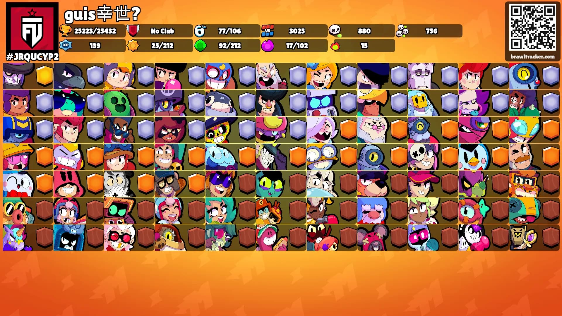 guis幸世?'s Ranks