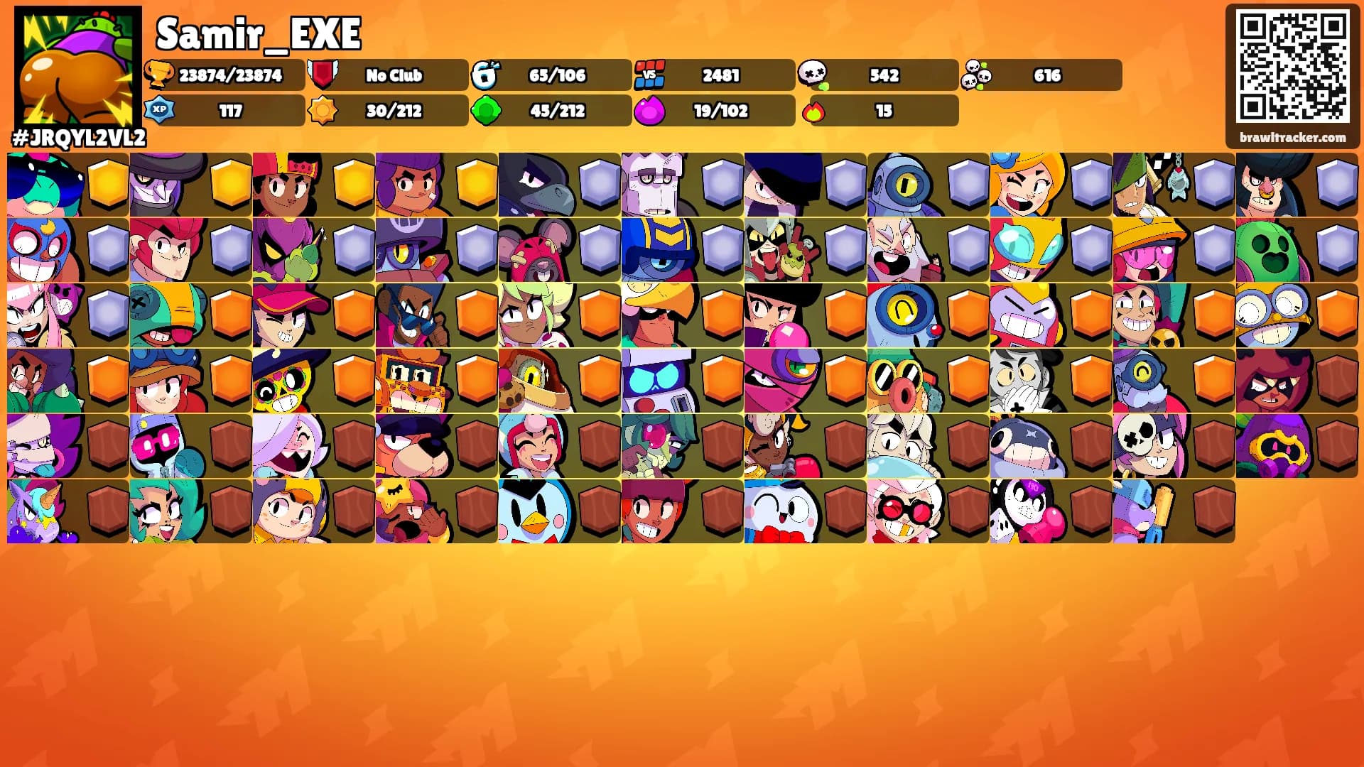 Samir_EXE's Ranks