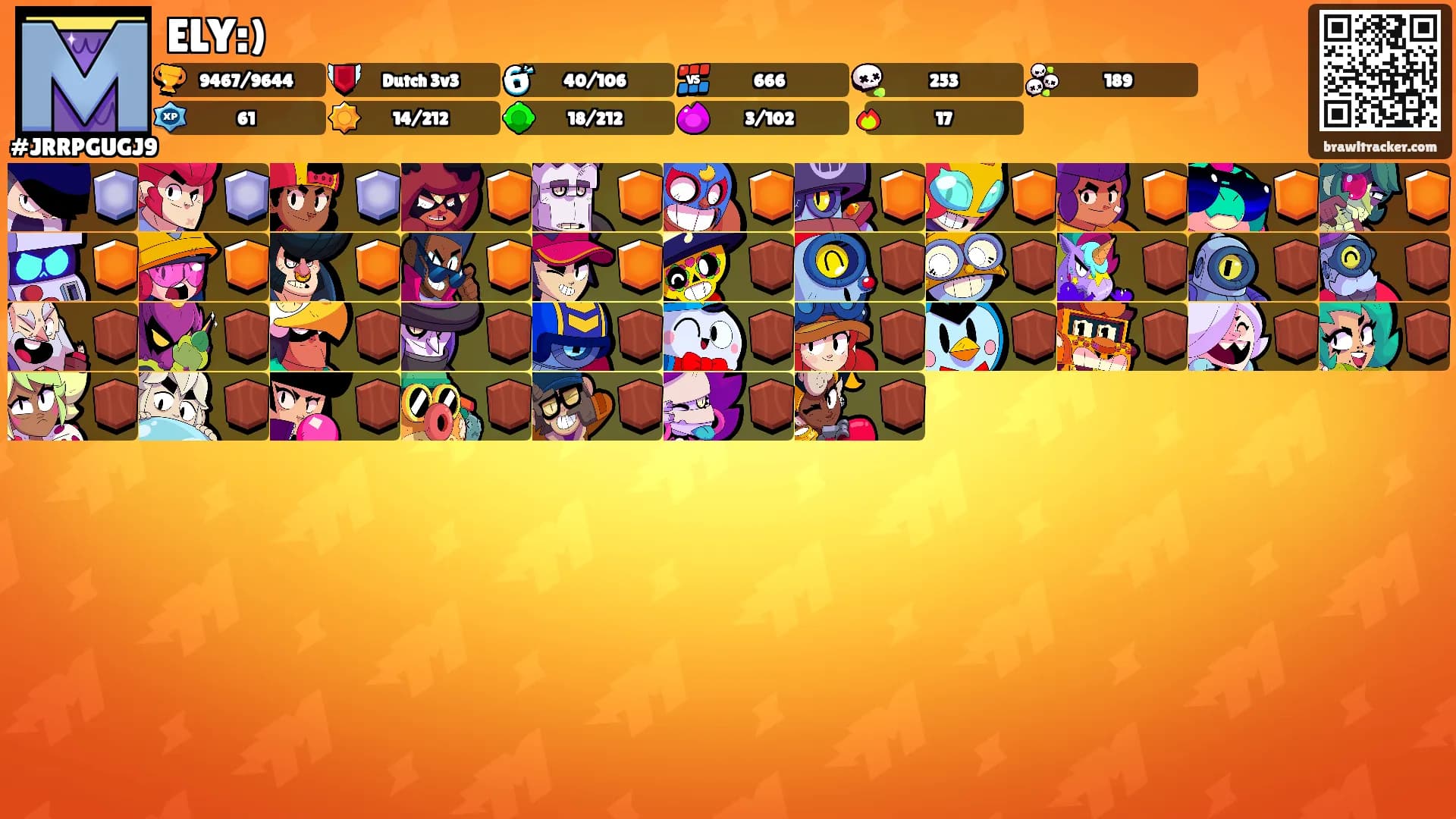 ELY:)'s Ranks