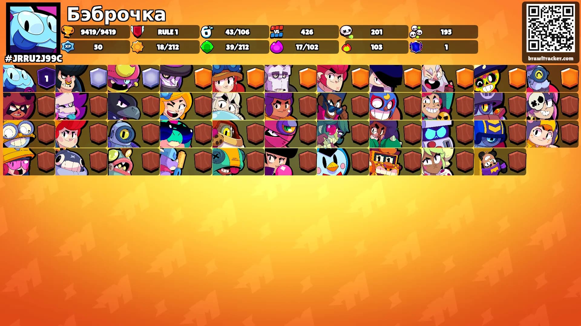 Бэброчка's Ranks