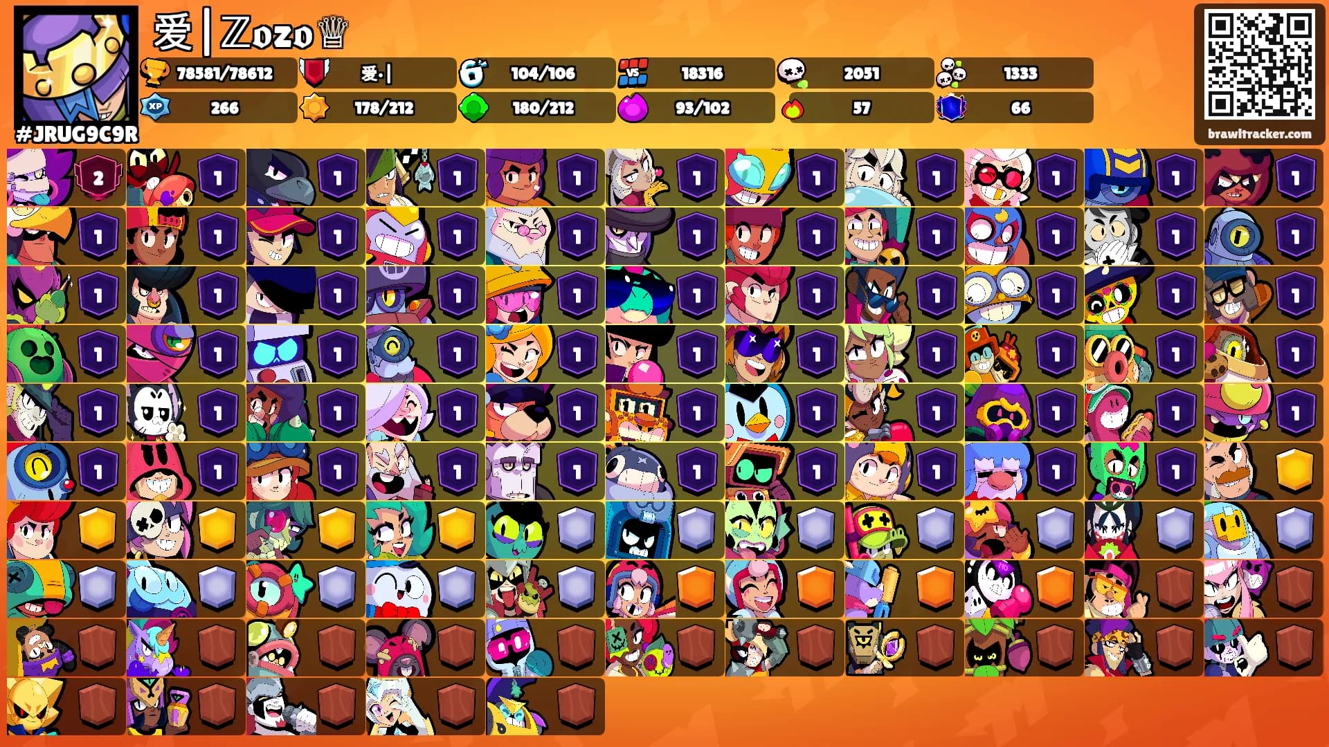 爱|ℤ𝖔z𝖔♕'s Ranks