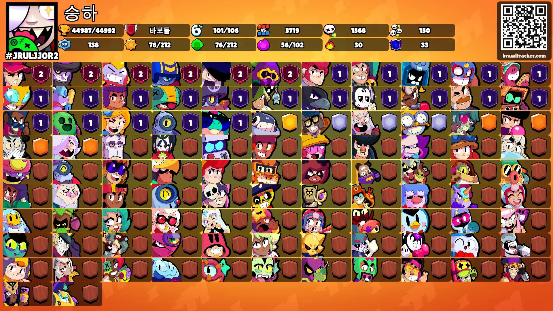 승하's Ranks