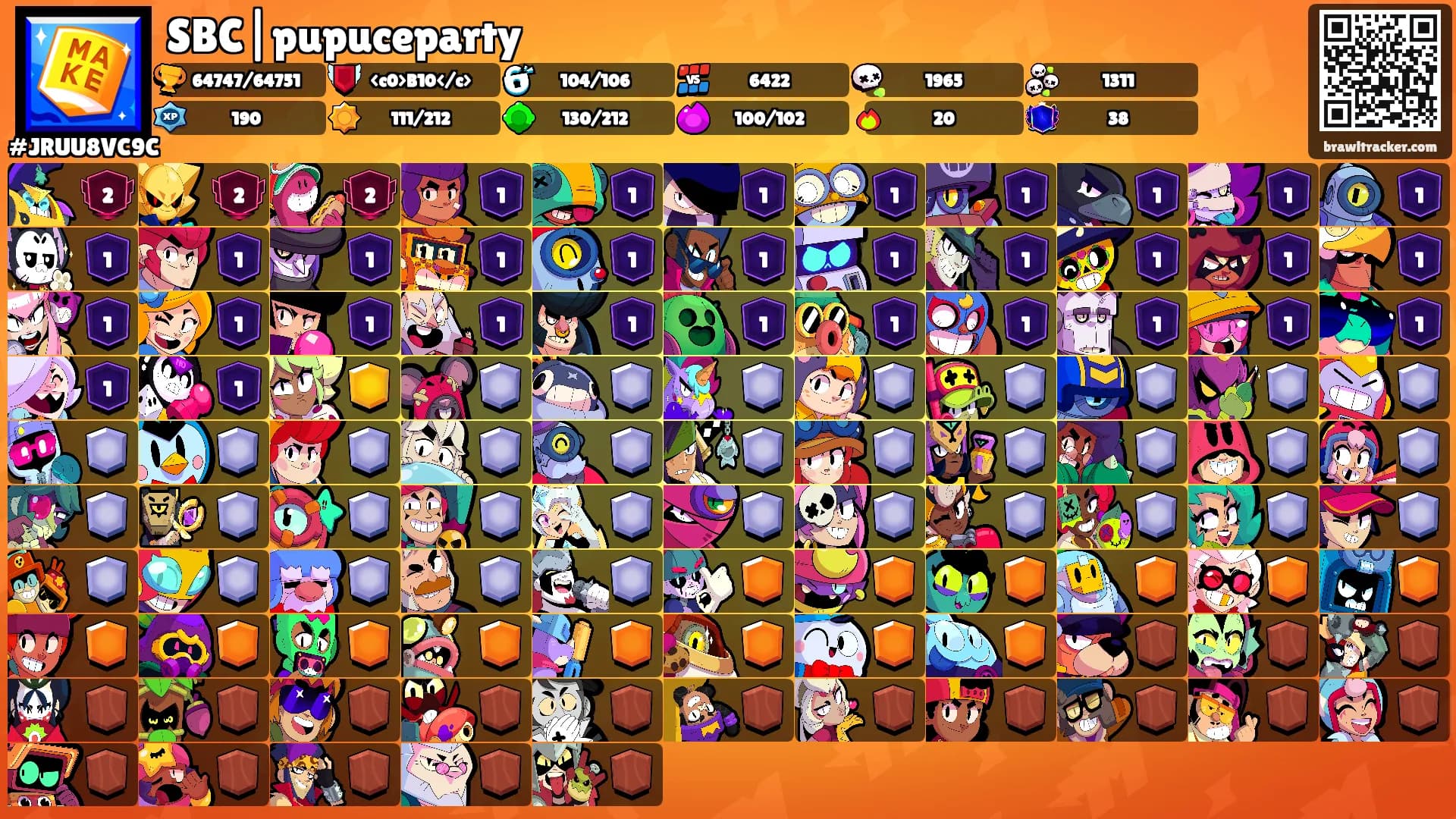 SBC|pupuceparty's Ranks